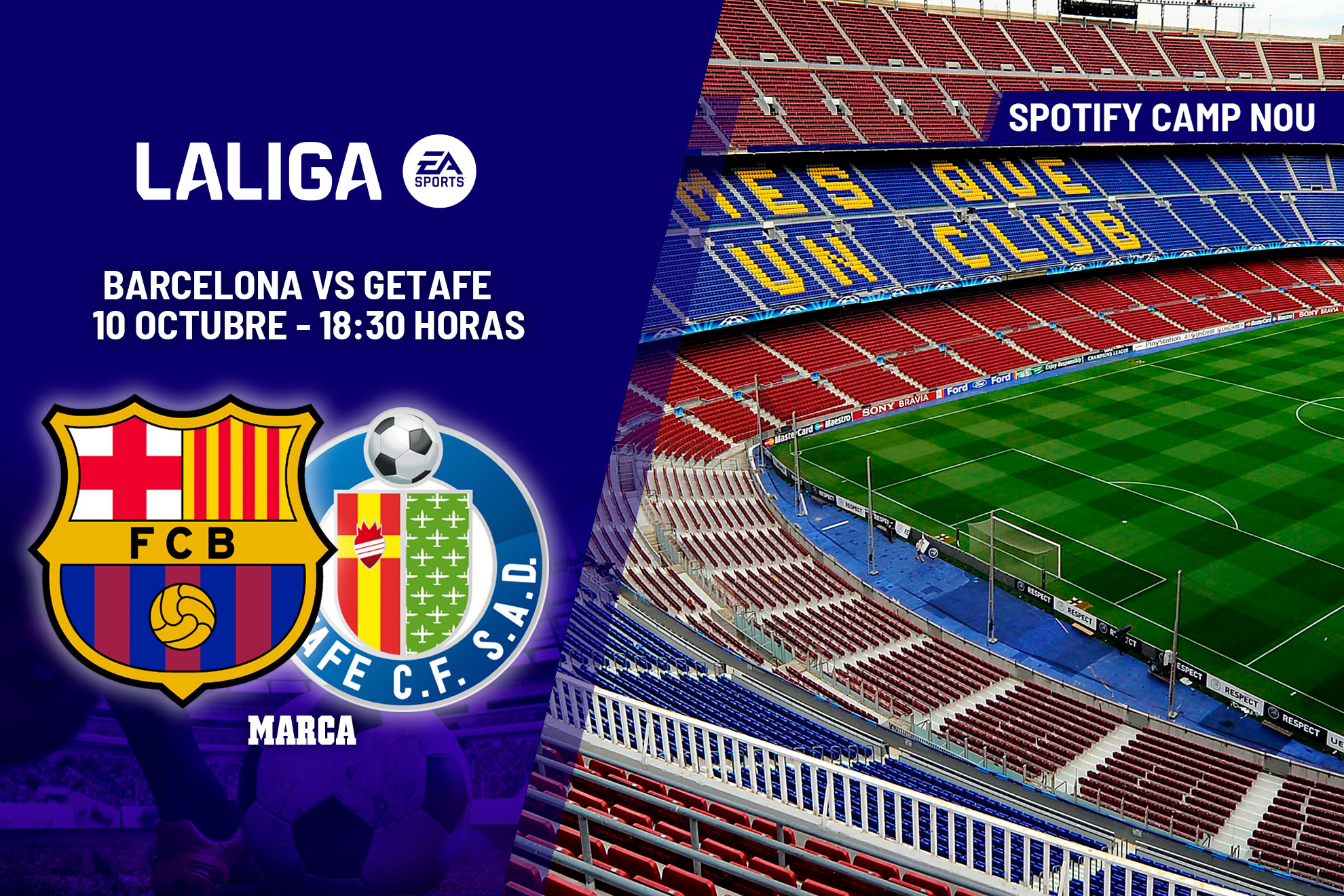 El Barça recibe la visita del Getafe este sábado