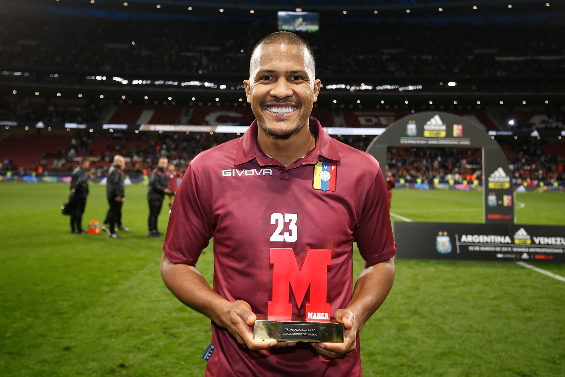 Salomón Rondón. ANGEL RIVERO