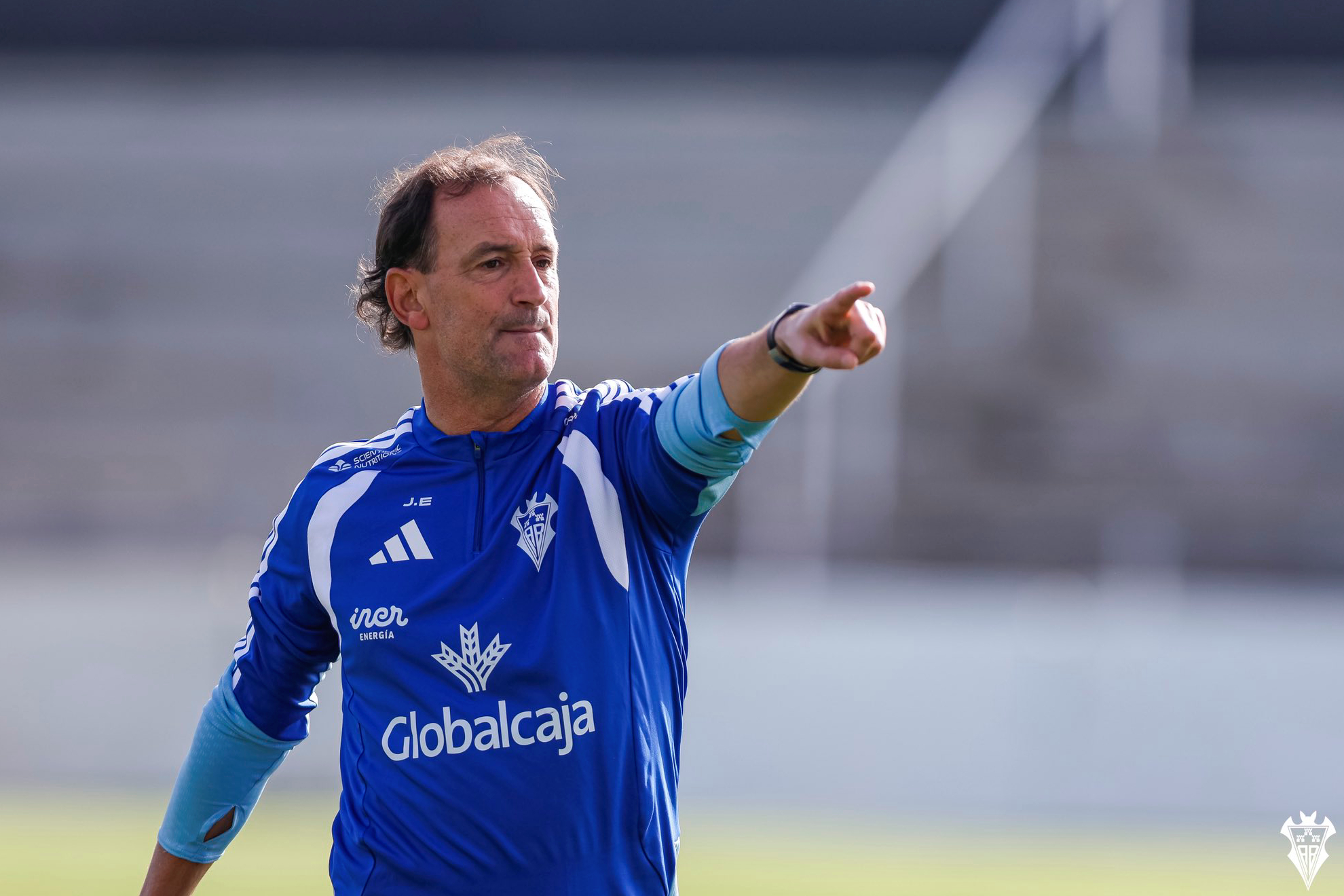 Joseba Etxeberria, entrenador del Albacete. ALBACETE BALOMPIÉ