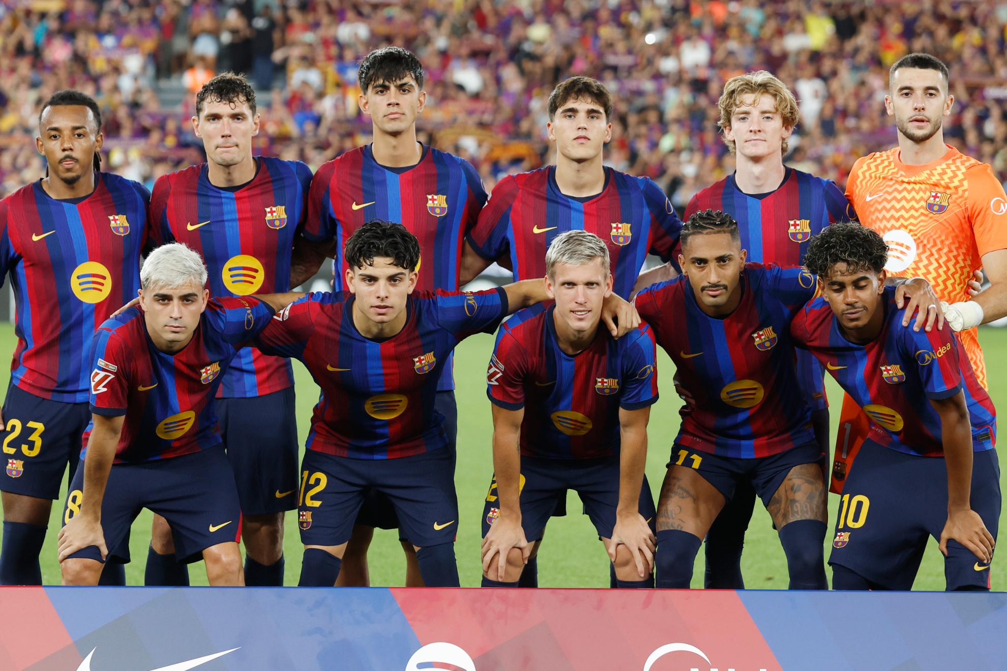 Once del Barcelona. FRANCESC ADELANTADO