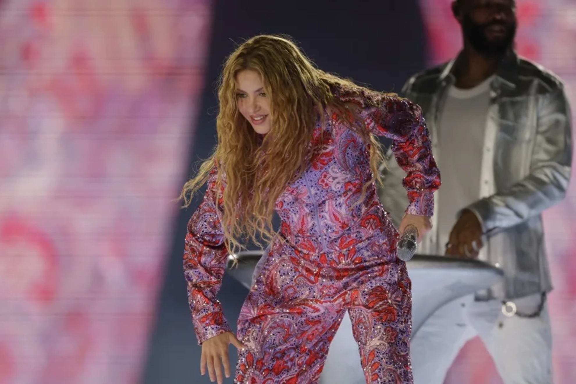 Shakira en un concierto en Madrid EFE