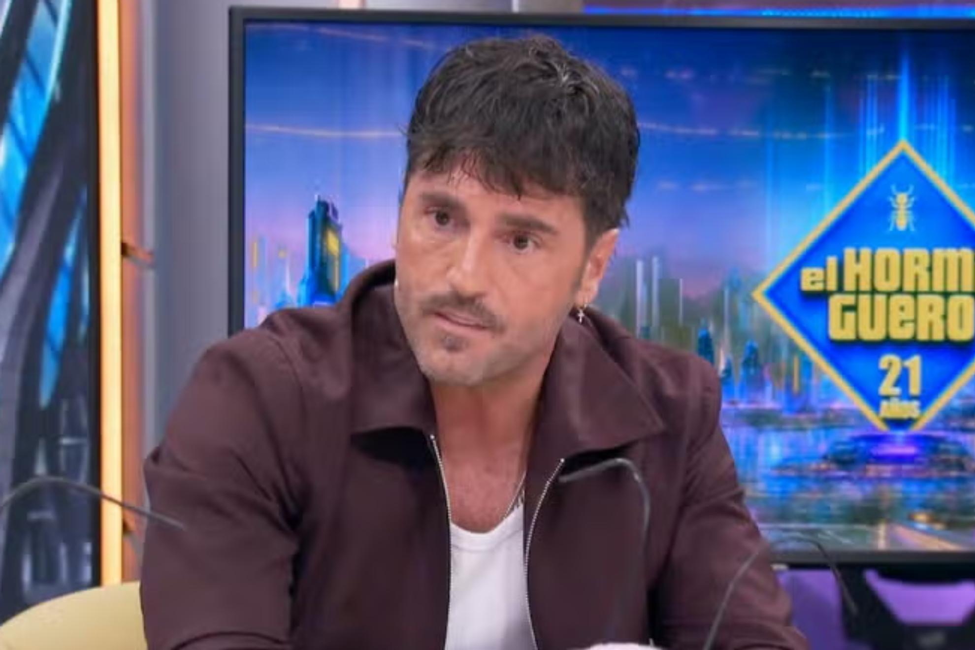 David Bustamante, este miércoles, durante su visita a 'El Hormiguero'. 7YACCIÓN