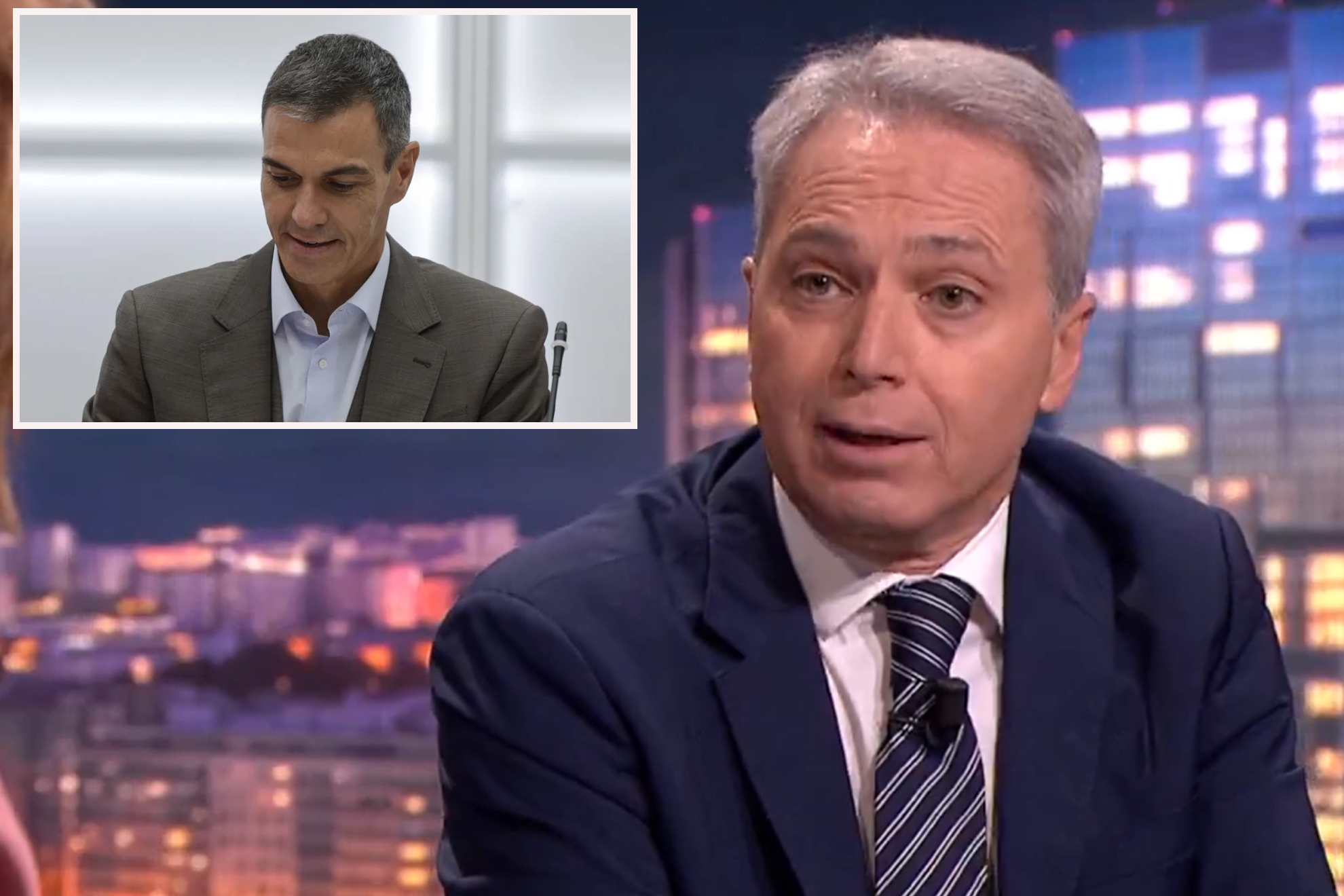 Vicente Vallés, periodista, vaticina qué hará Pedro Sánchez si pierde las elecciones del 29N: