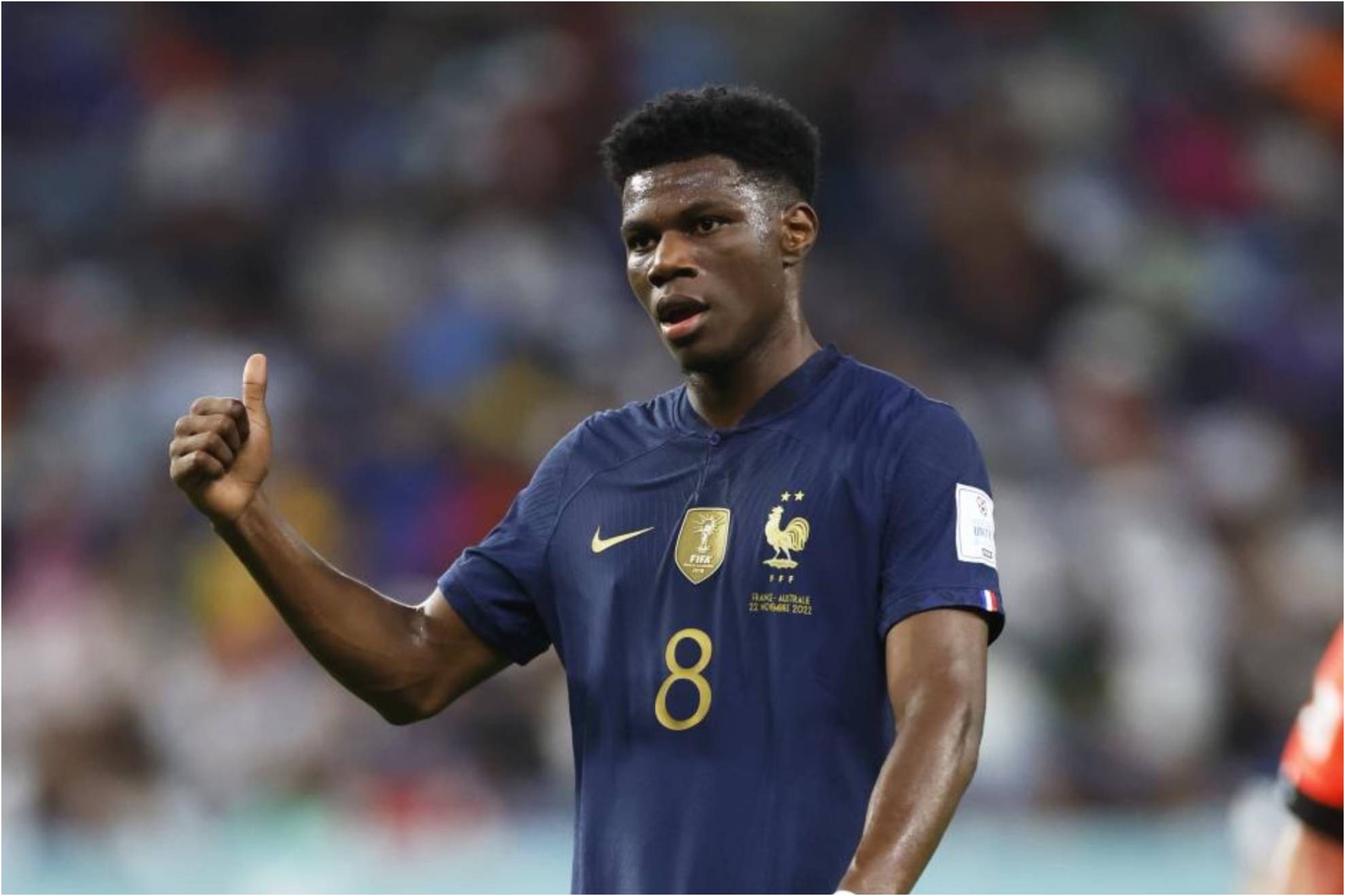 Tchouaméni, con la selección francesa
