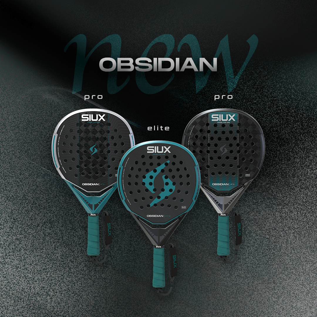 Siux amplía su catálogo 2027 con la familia Obsidian, una nueva línea de palas de control
