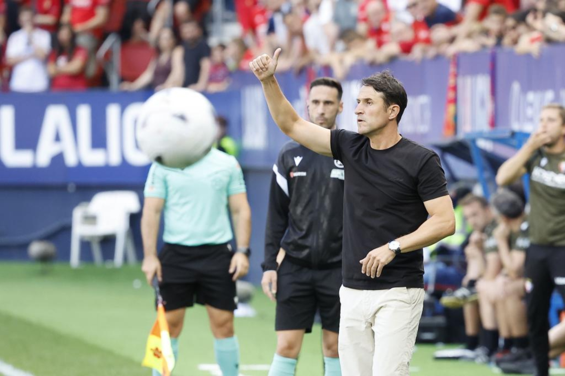 Beñat, en un partido del Rayo Vallecano. EFE