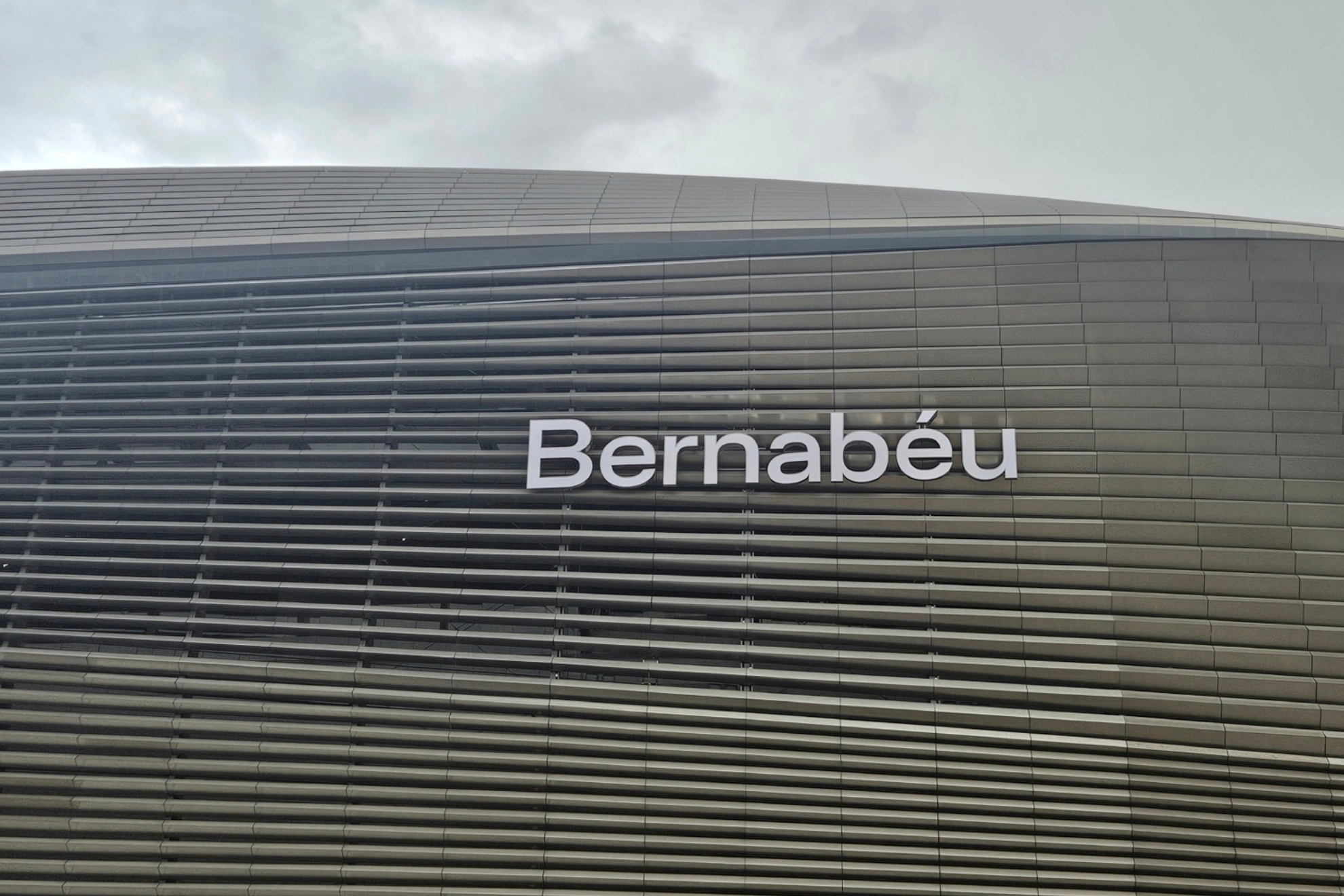 Estadio Santiago Bernabéu.
