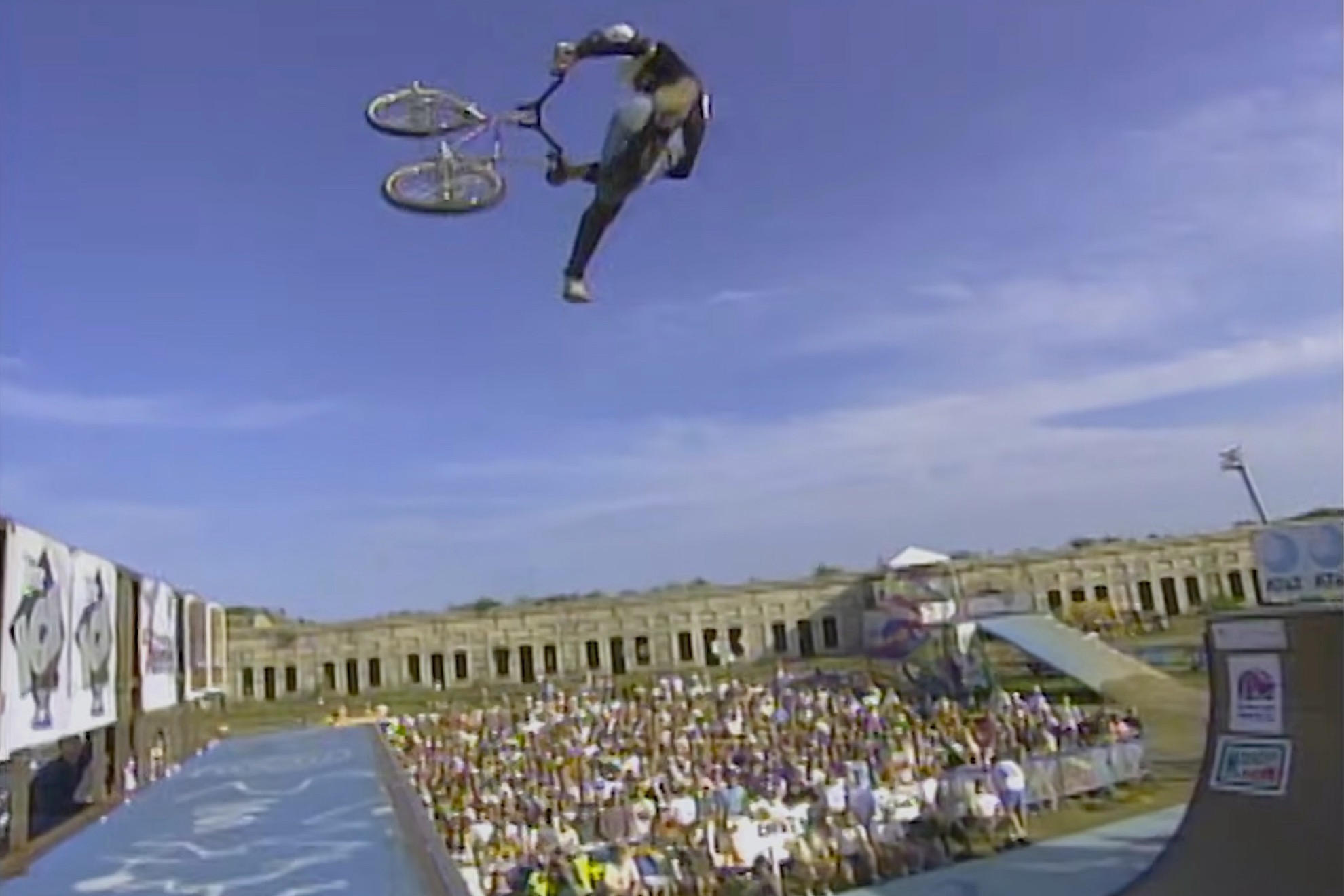 Mat Hoffman conquistó el primer oro de BMX Vert de los X Games en 1995. X Games