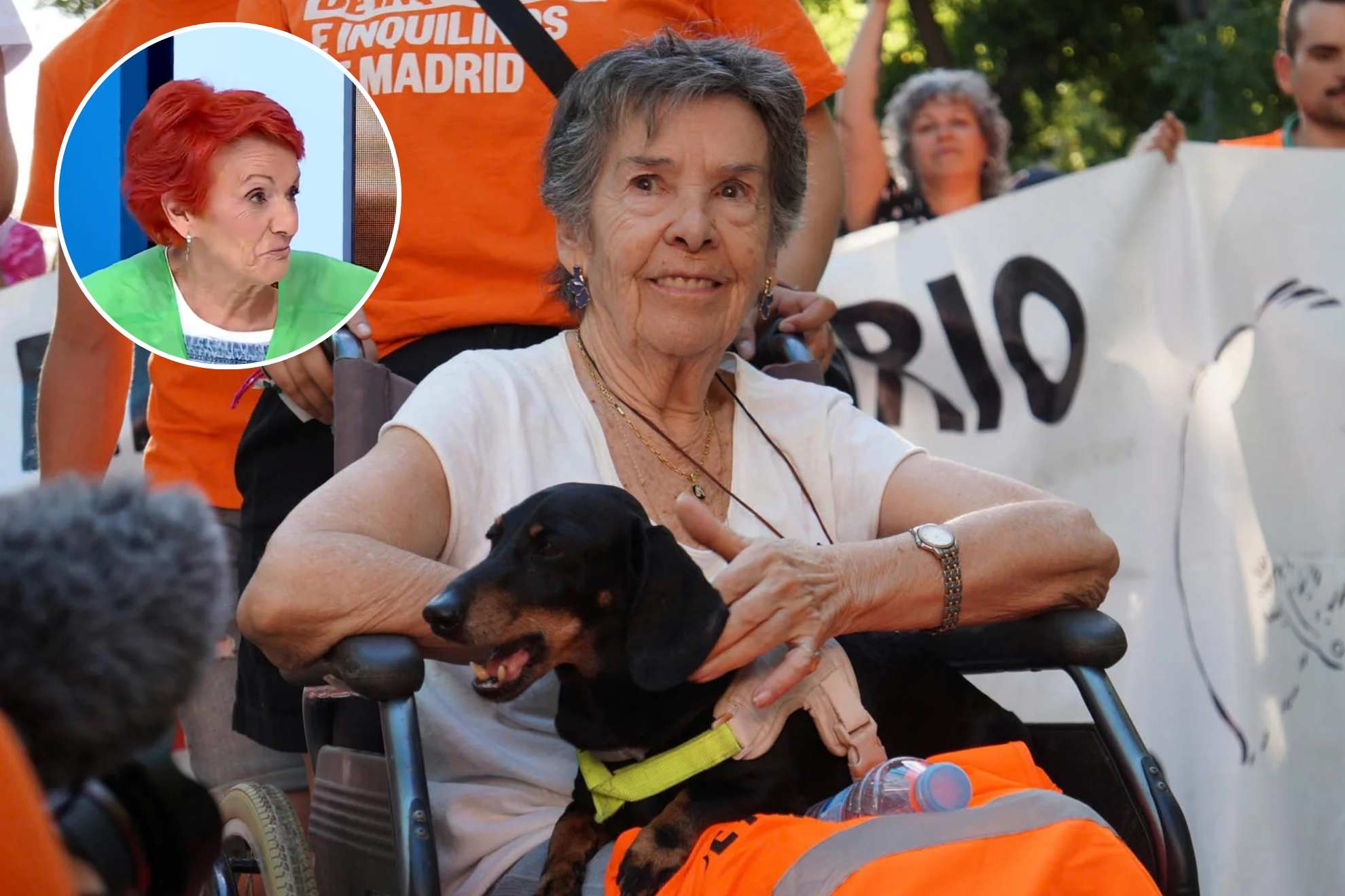 La activista Maricarmen Arnedo pide que no haya mas Maricarmen en la calle EFE