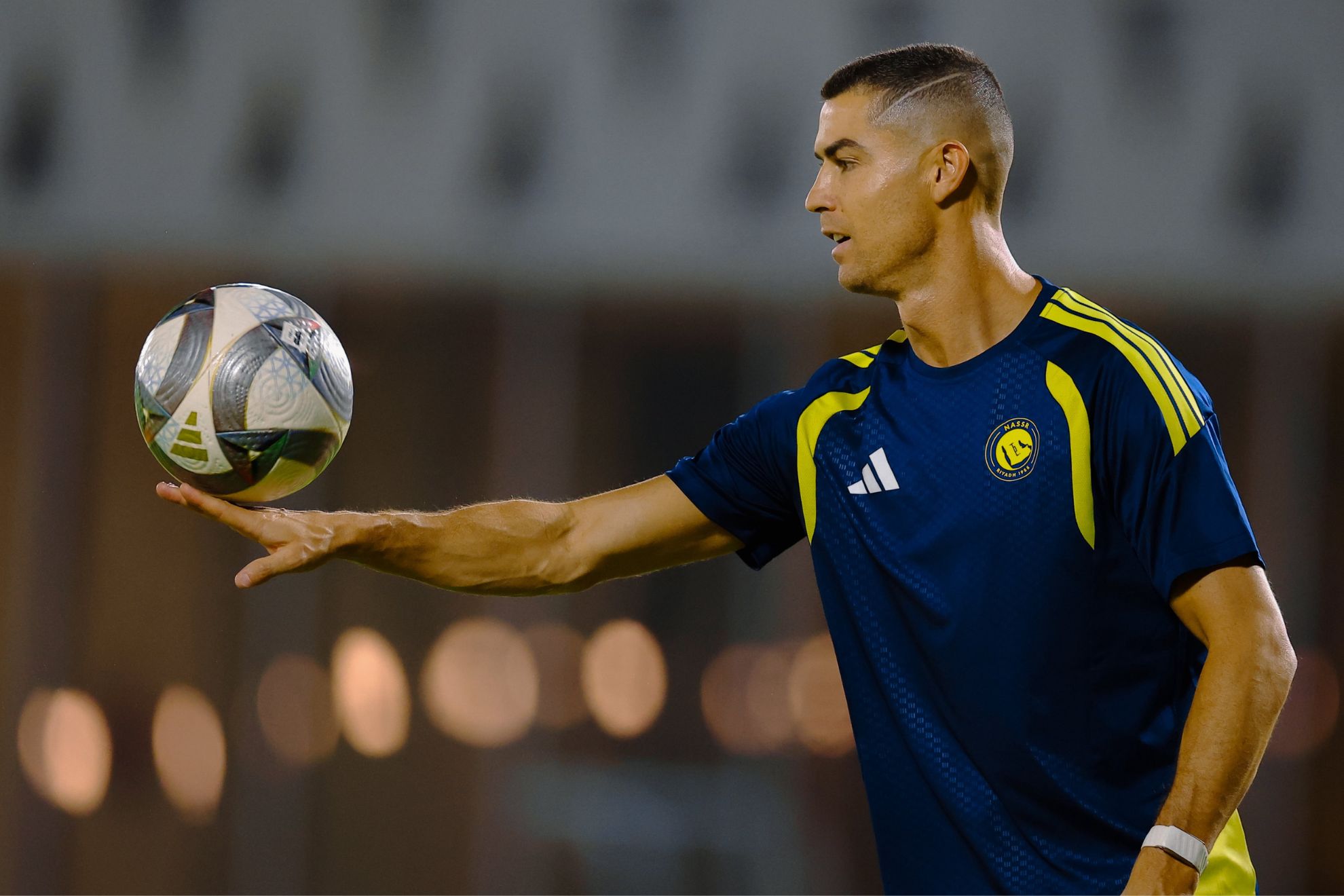 Cristiano Ronaldo, en su vuelta a los entrenamientos con Al Nassr @AlNassrFC_EN