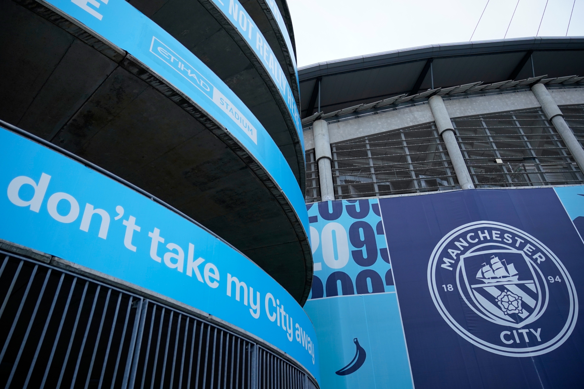 Imagen del exterior del Etihad Stadium del City. LAPRESSE.
