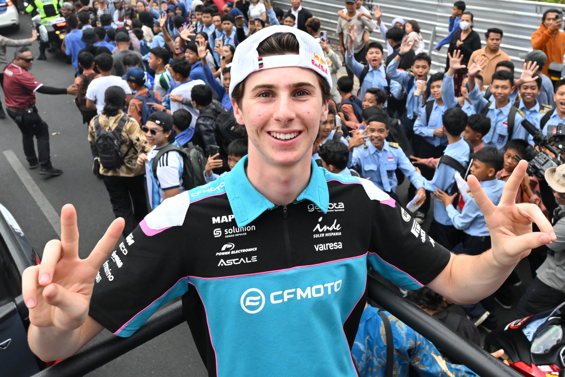 Máximo Quiles, en Indonesia. MOTOGP