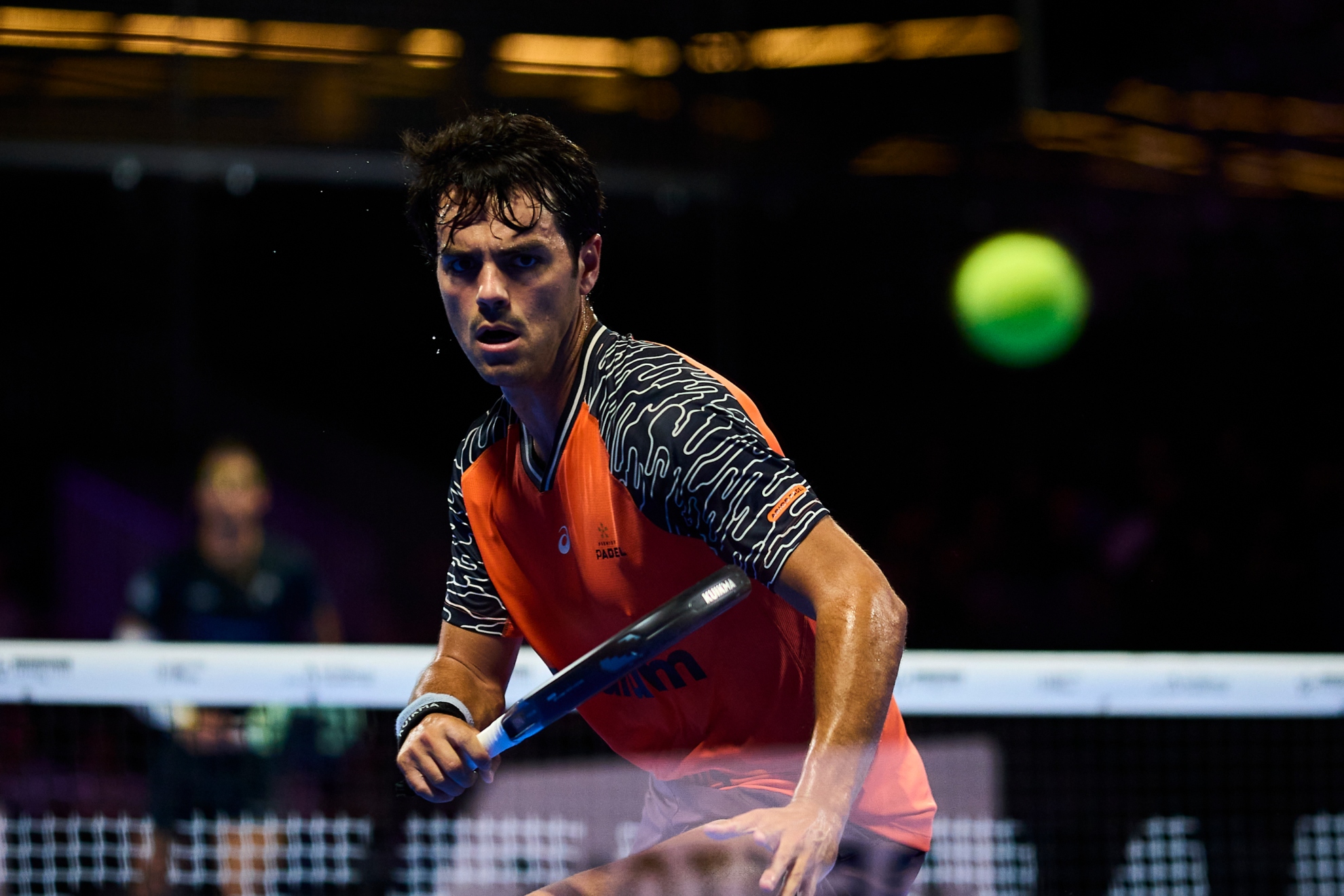 Coki Nieto, en Rotterdam la semana pasada. PREMIER PADEL