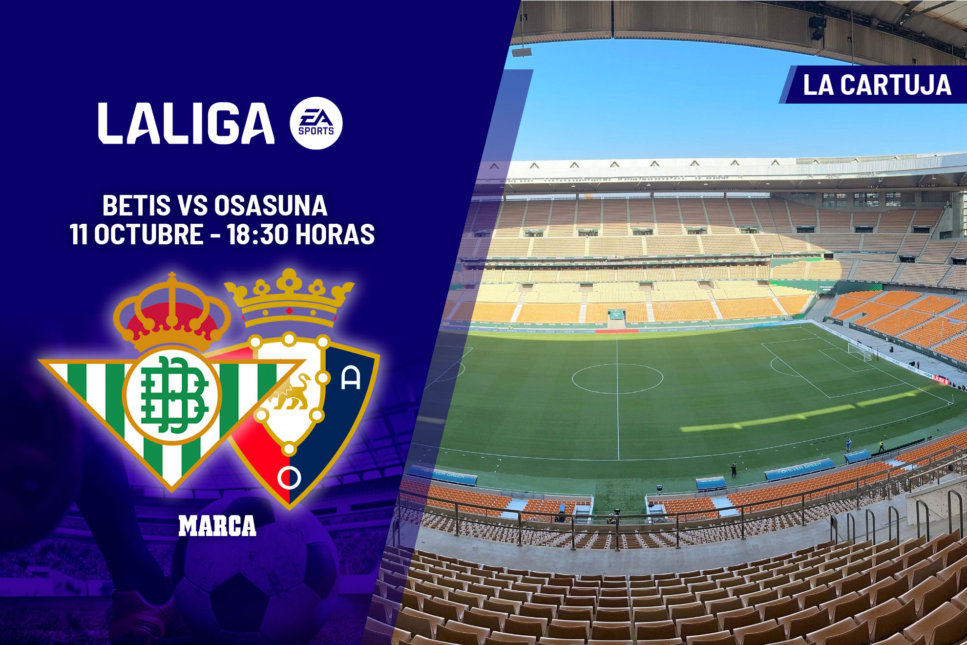 Betis - Osasuna | Jornada 8 de LaLiga EA Sports