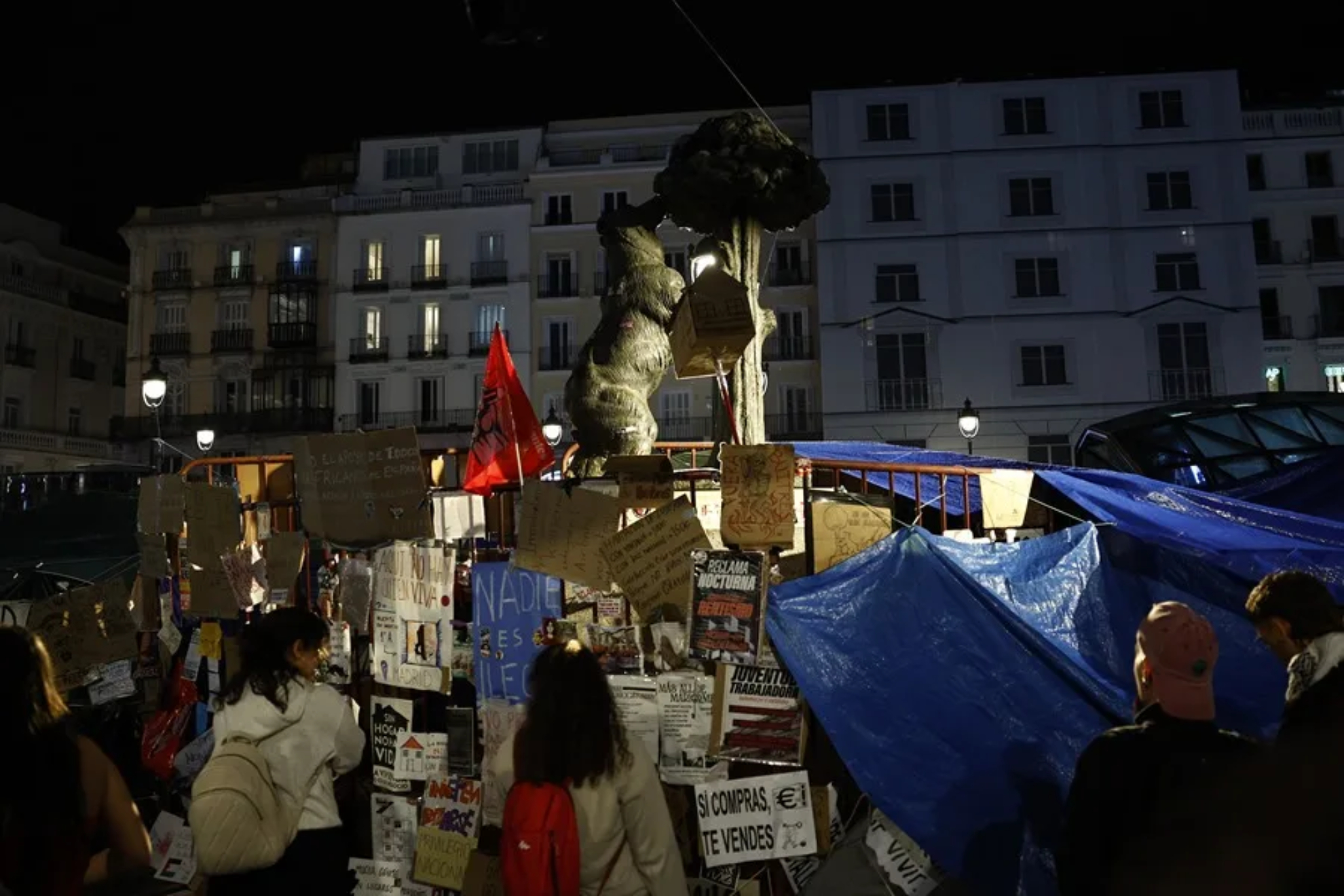 Acampada en Sol EFE