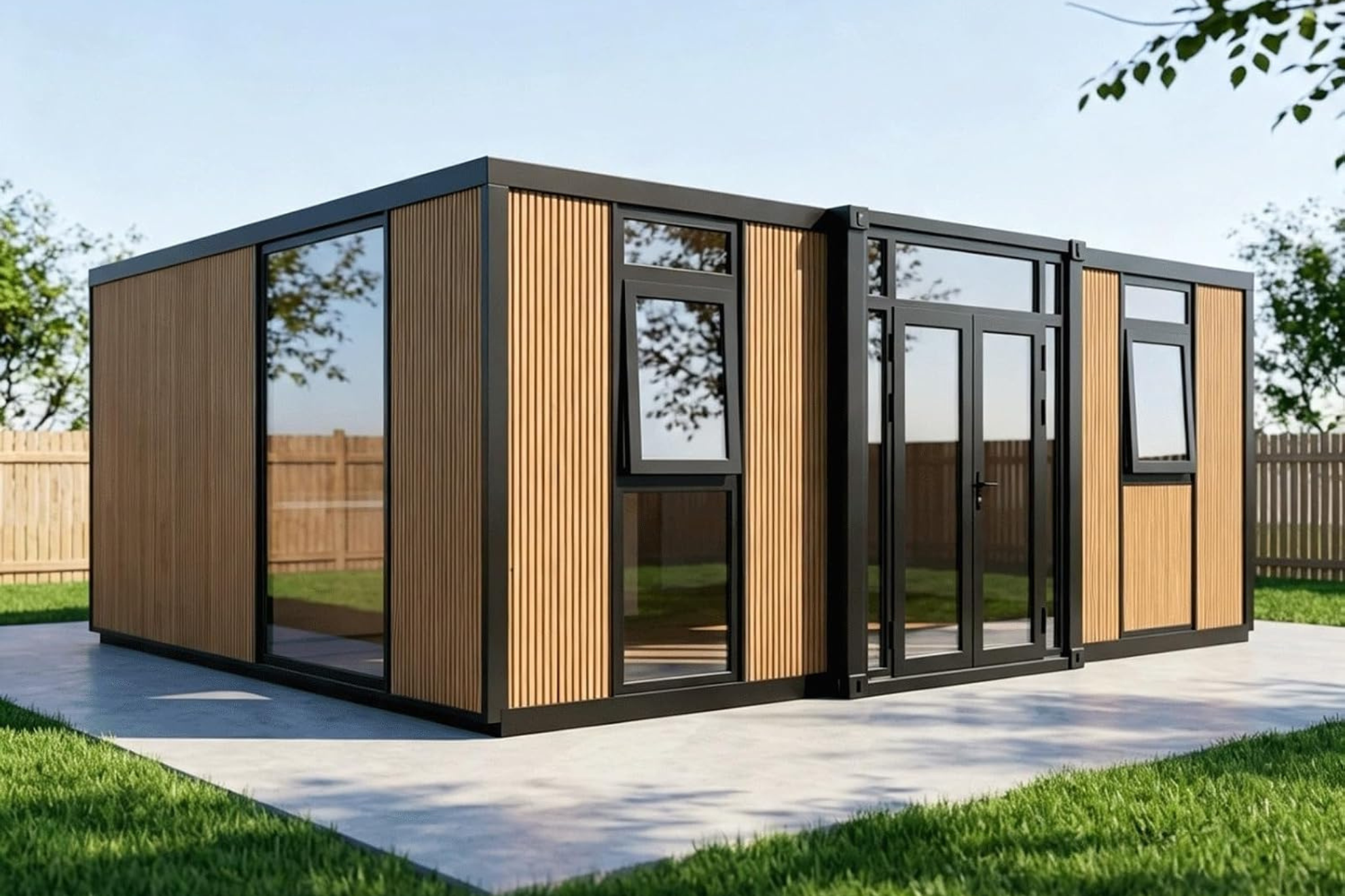 Imagen de la casa plegable de Amazon
