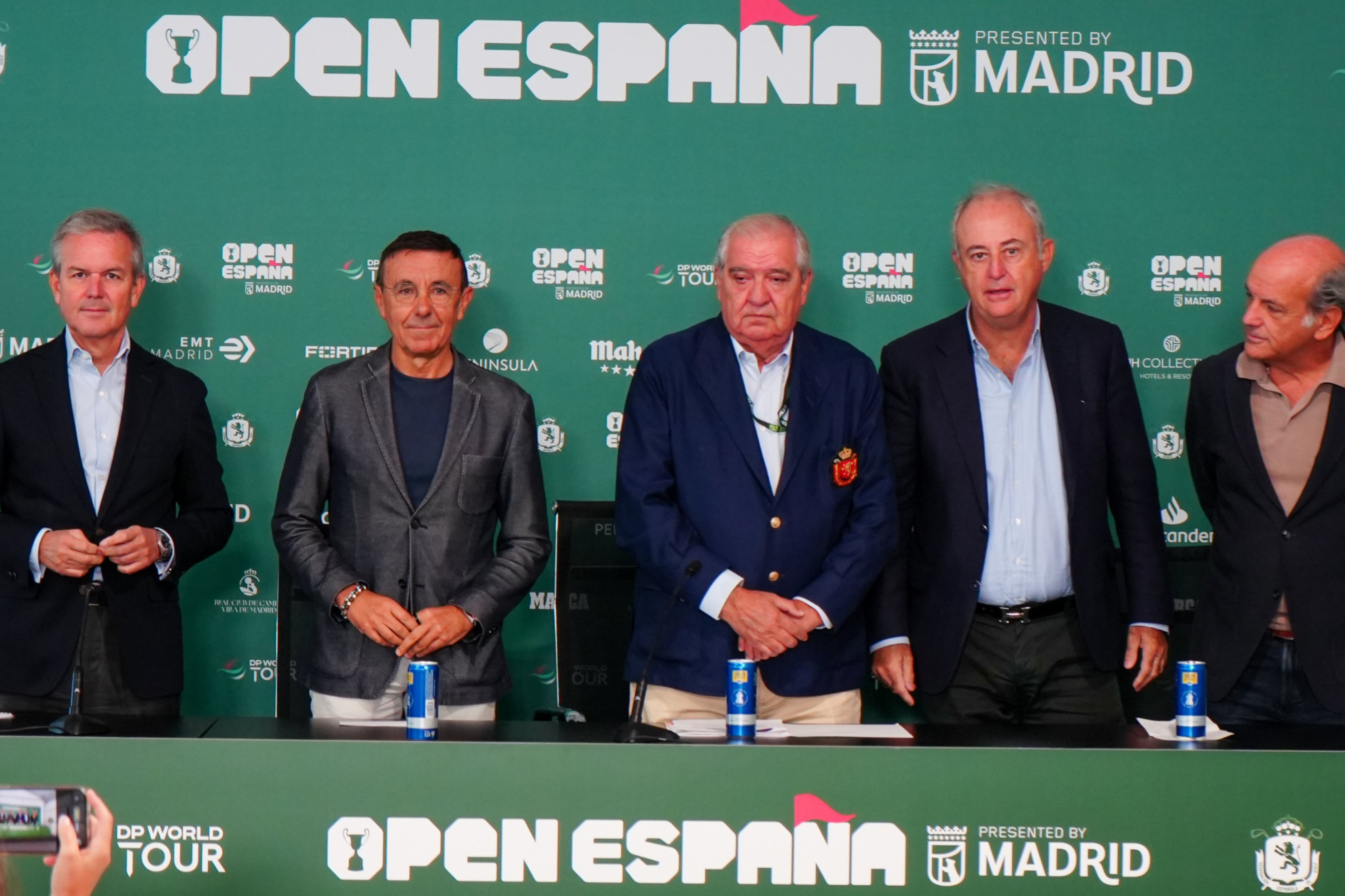 El acto de presentación de la propuesta de reducir el IVA en el deporte. @rfegolf