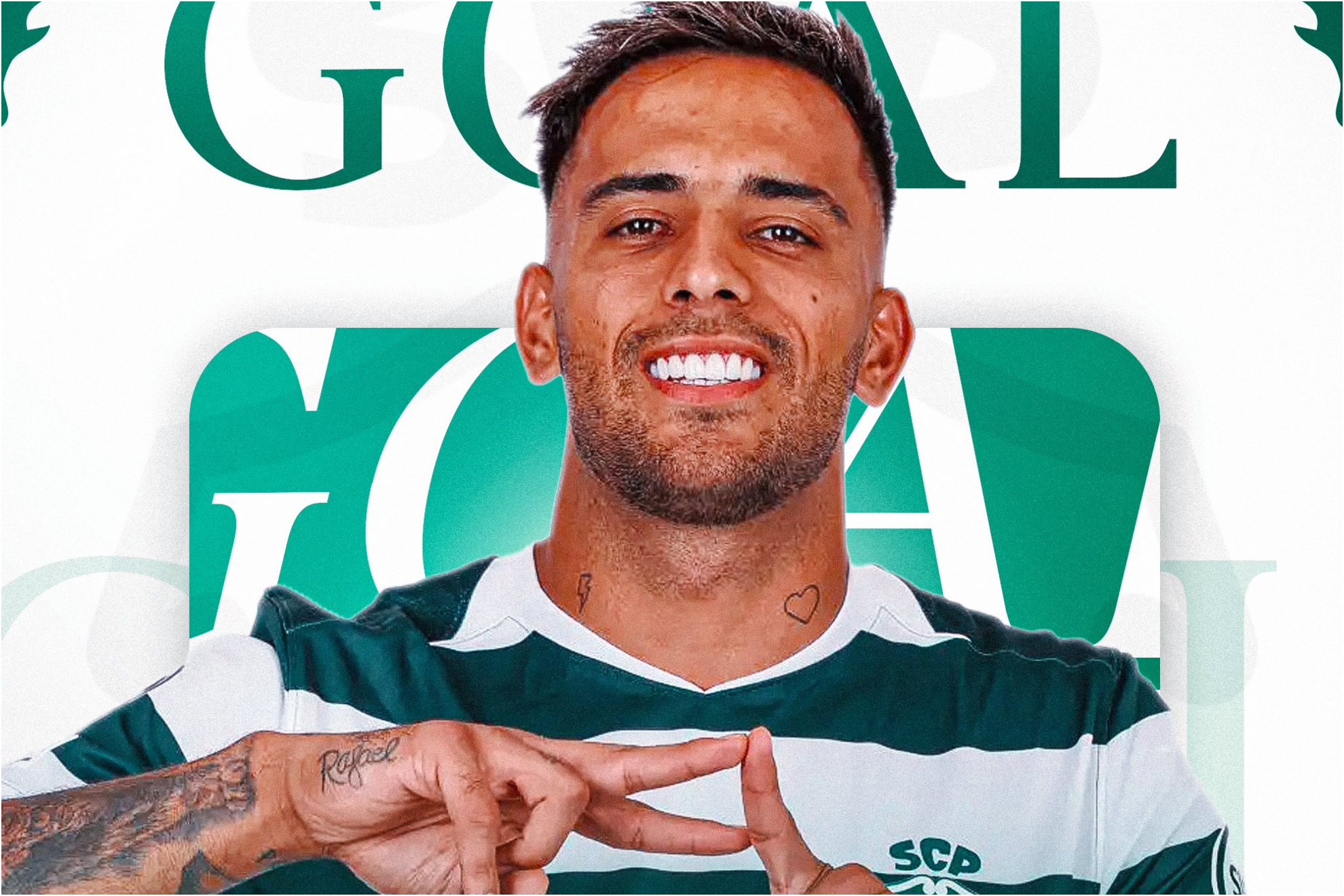 Rodrigo, con el Sporting.