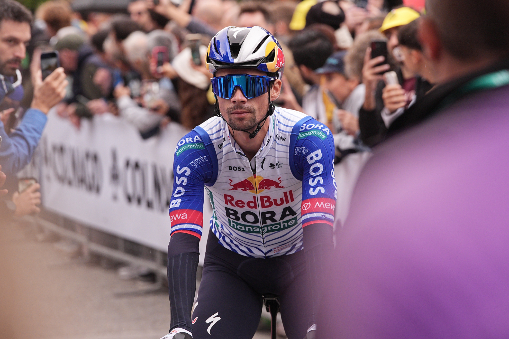 Roglic, durante la presentación de Il Lombardía 2026. RCS Sport