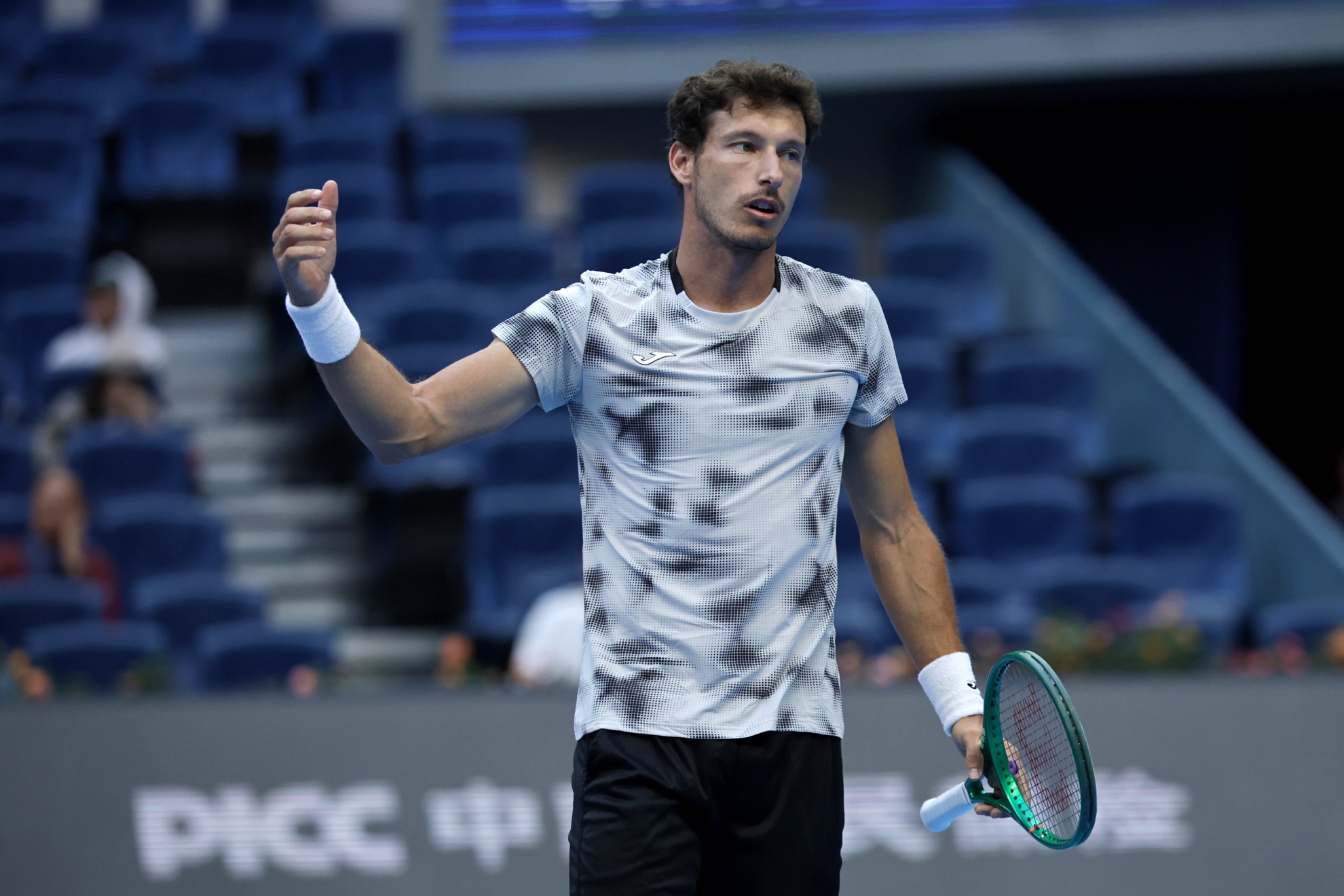 Carreño celebra. EFE