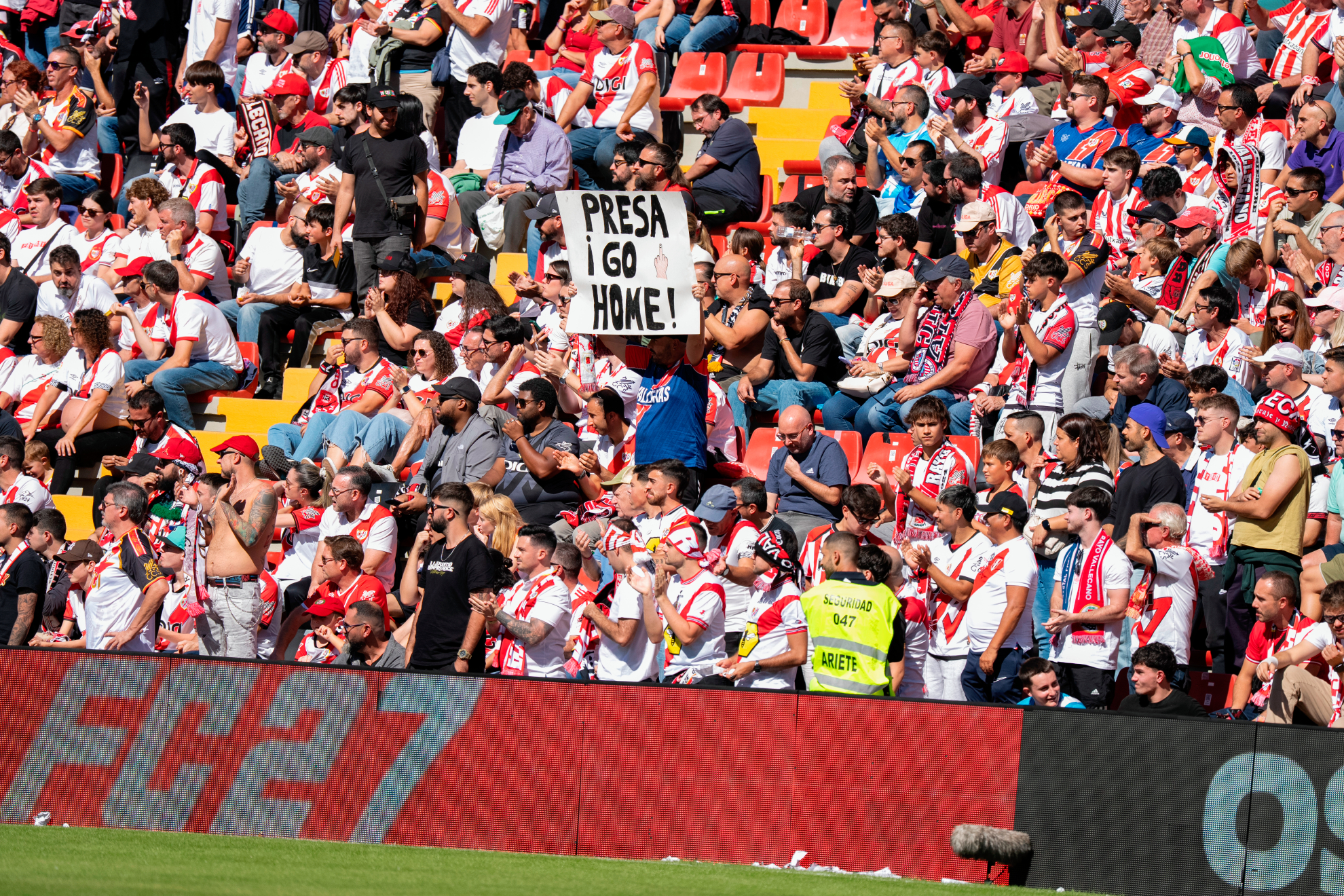 Aficionados del Rayo Vallecano PABLO MORENO