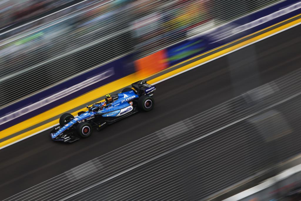 Sainz, este sábado en Singapur. EFE
