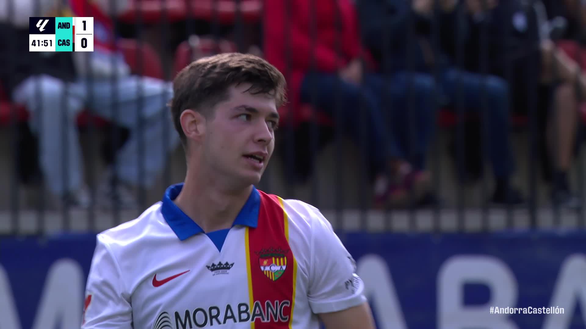 Andorra 1-0 Castellón  Resumen