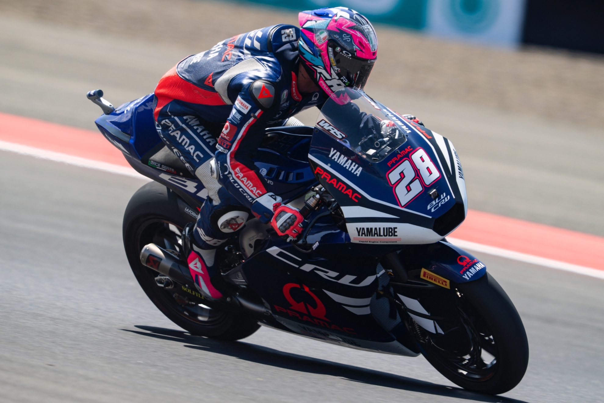 Izan Guevara, en Mandalika. YAMAHA