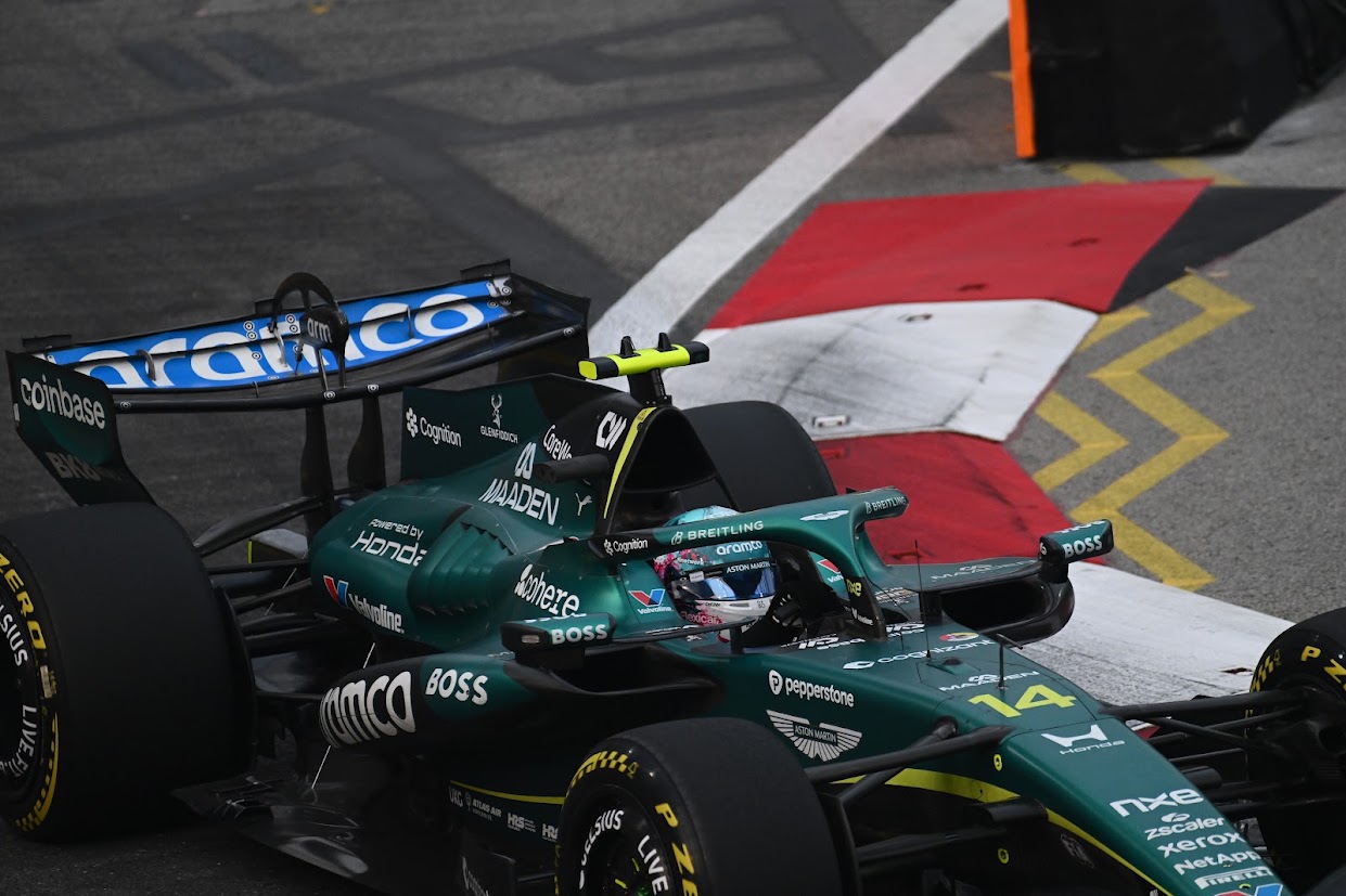 Alonso, el sñabado en Singapur. RV RACING PRESS
