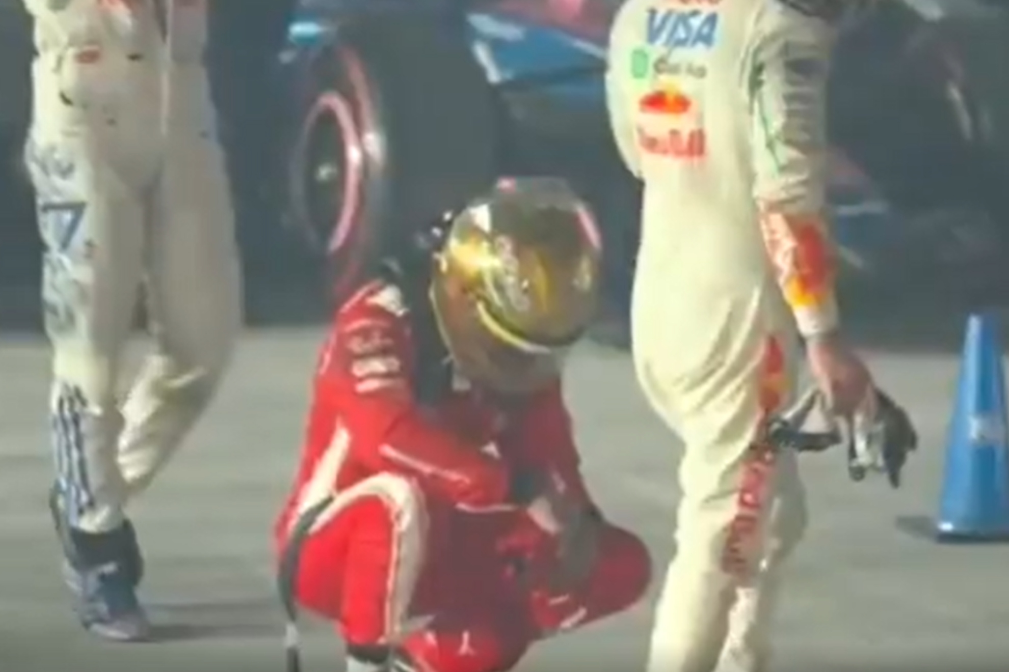 Hamilton, al finalizar. TW