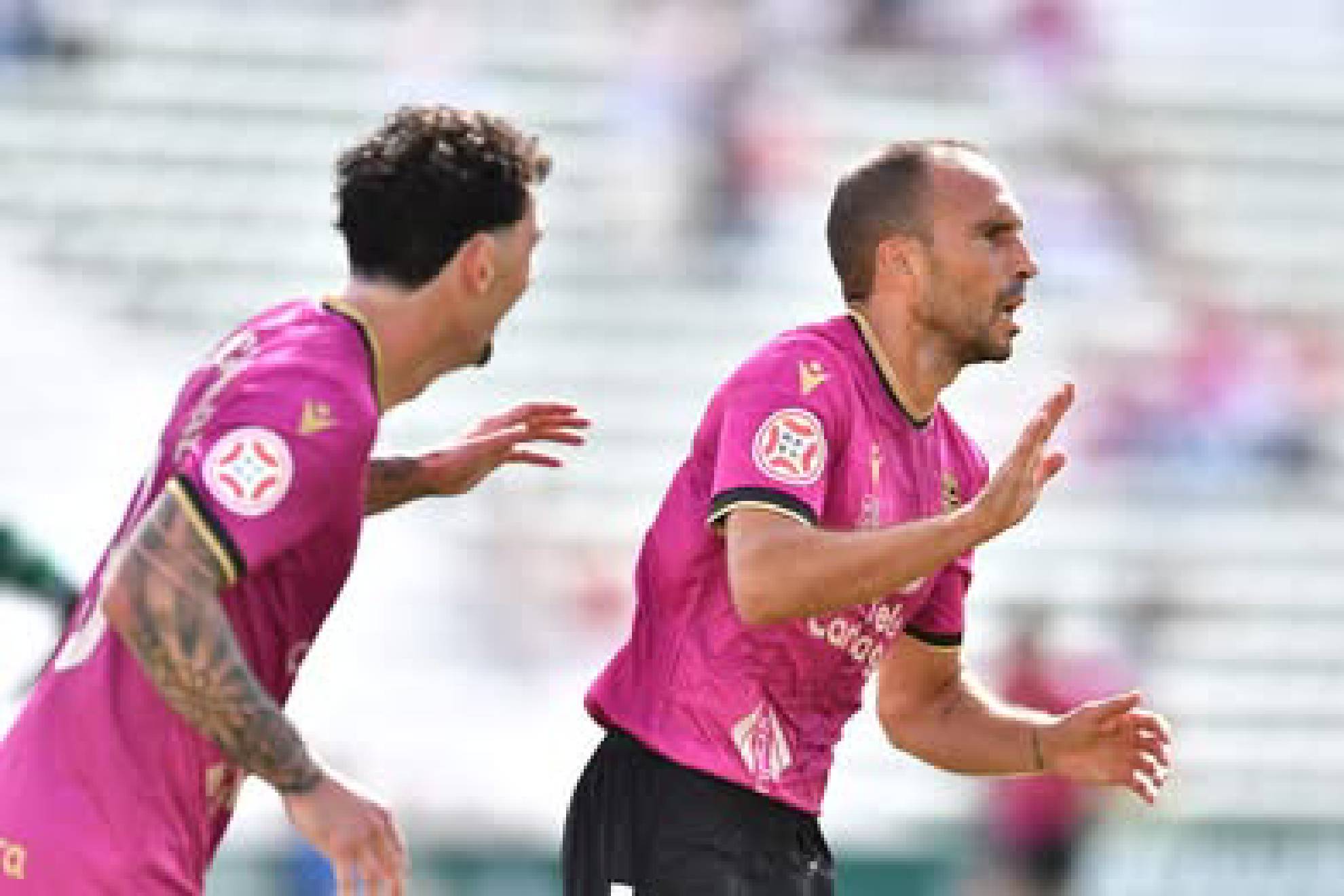Nacho Martínez logró el gol del empate del Cartagena