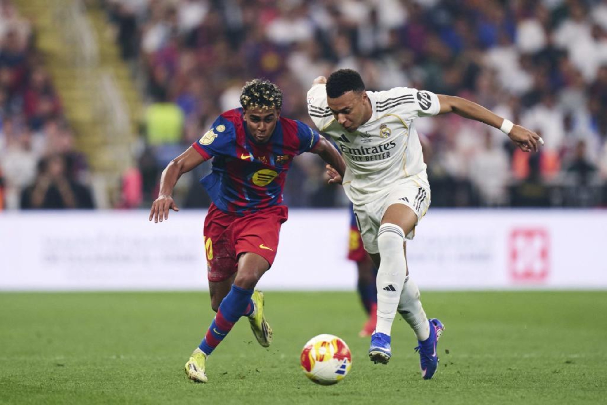 Lamine y Mbappé. RFEF