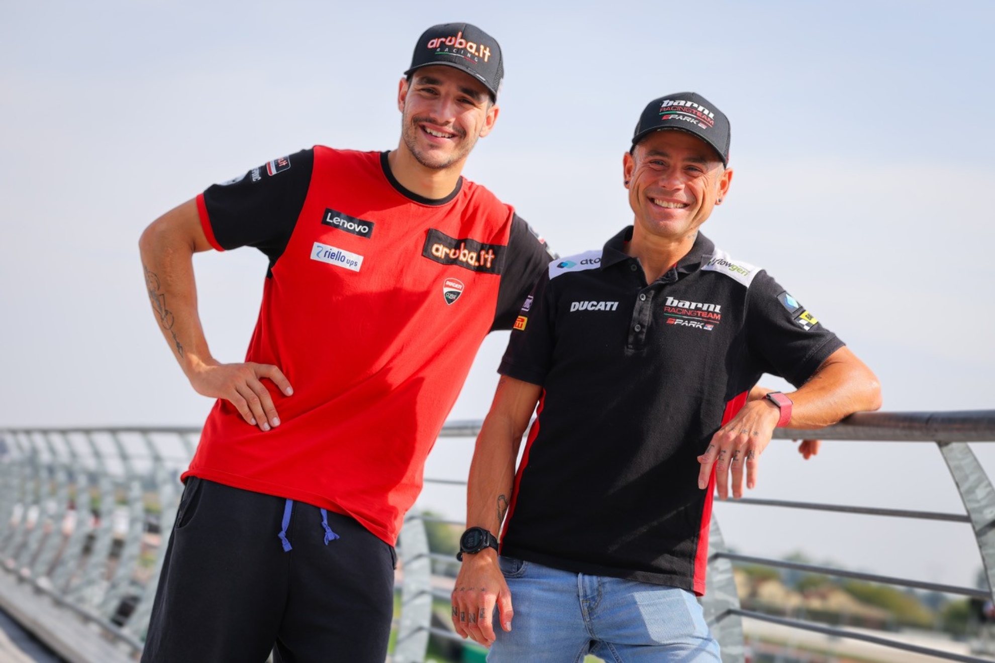 Iker Lecuona y Álvaro Bautista. WORLDSBK