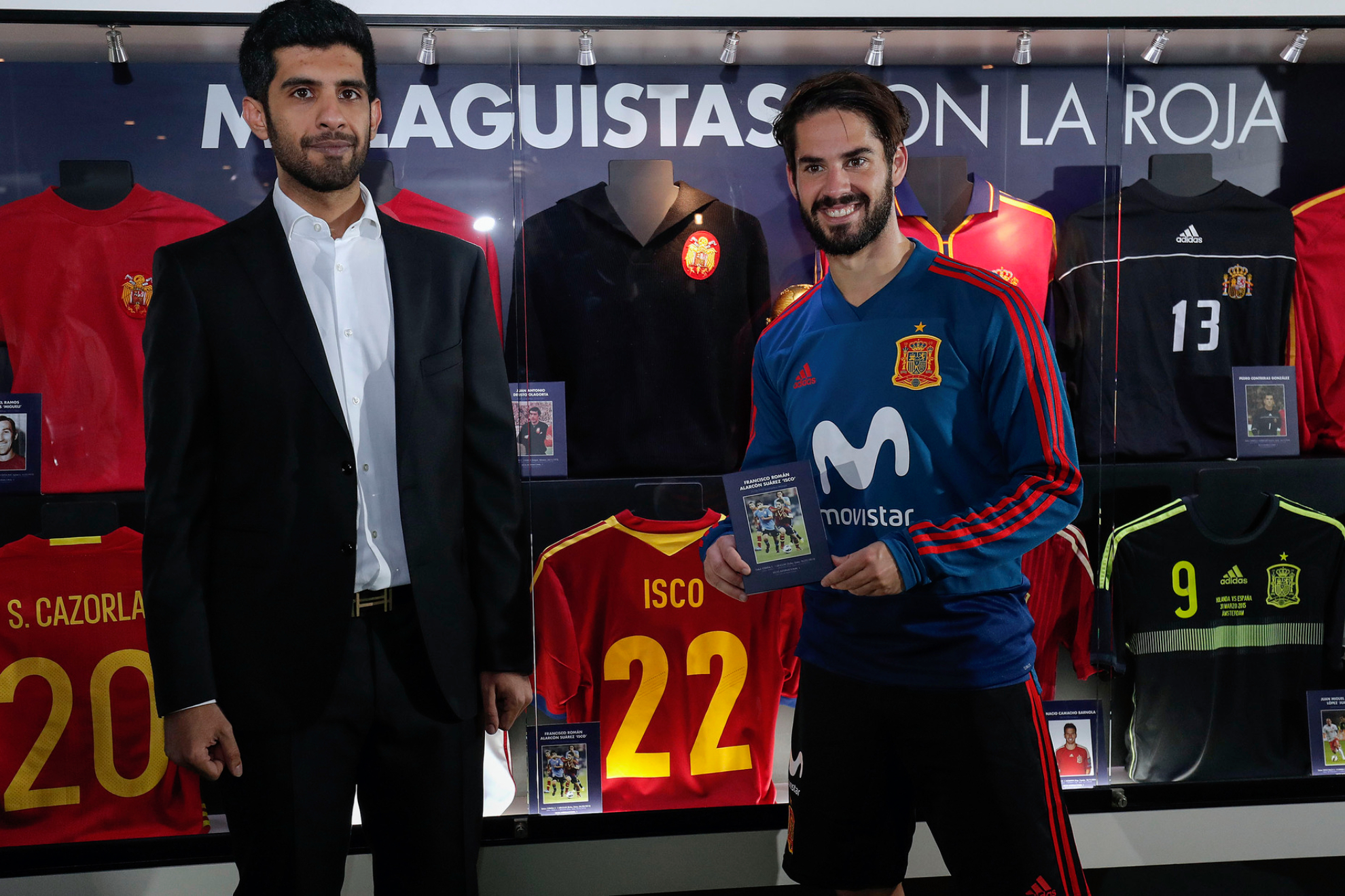 Nasser Al-Thani con Isco