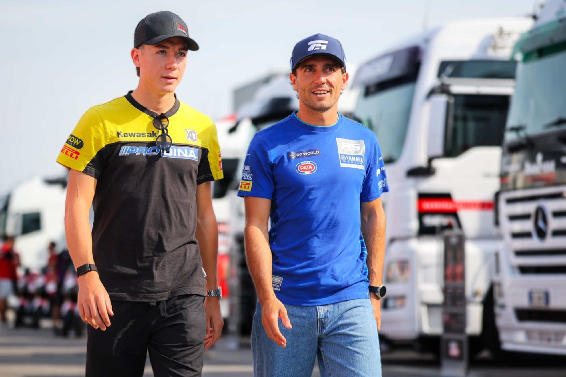 David Salvador y Albert Arenas. WORLDSBK