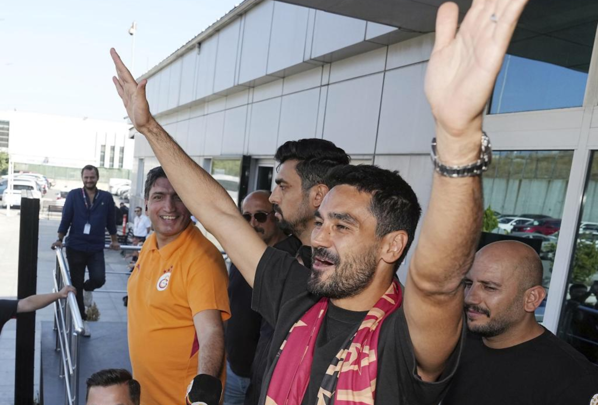 Gündogan, a su llegada al Galatasaray en 2025. MARCA