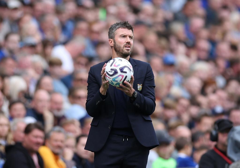 El técnico del Manchester United, Michael Carrick. EFE