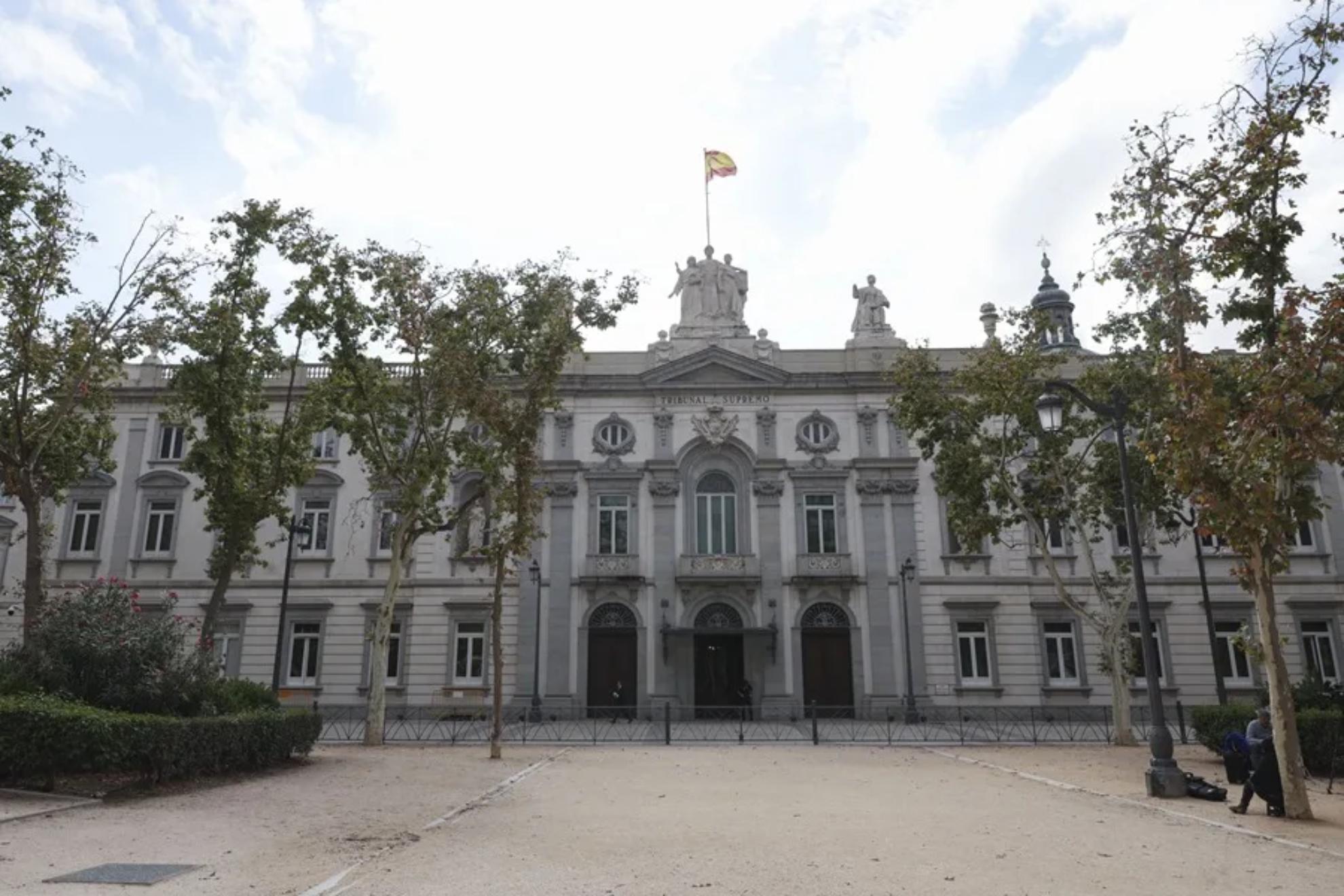 Fachada del Tribunal Supremo. EFE