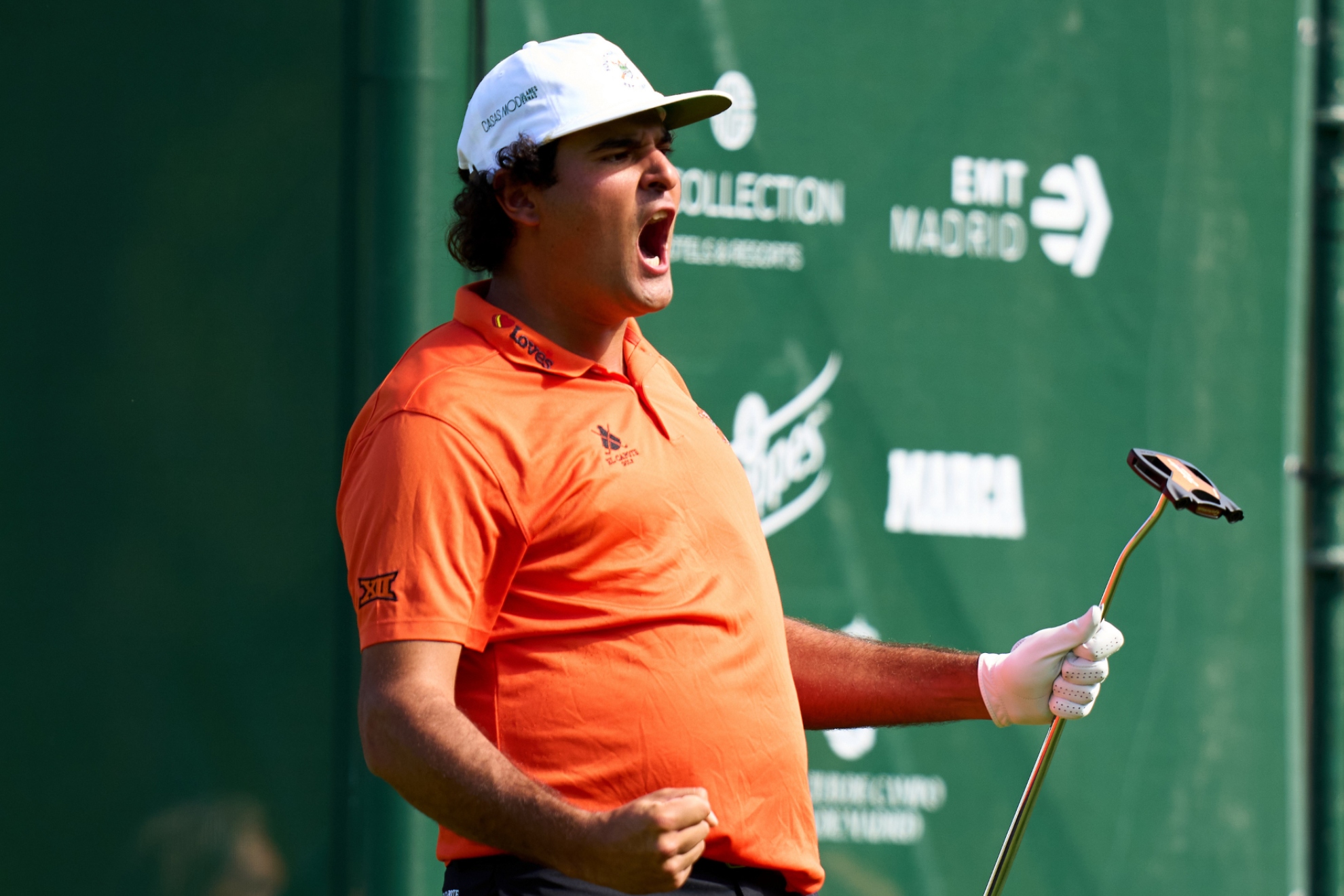 Eugenio Chacarra ayer durante la cuarta ronda del Open de España. Foto: Open de España