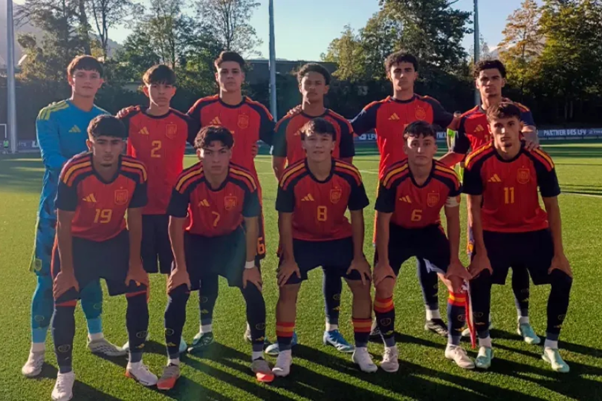 La selección española sub 17. RFEF