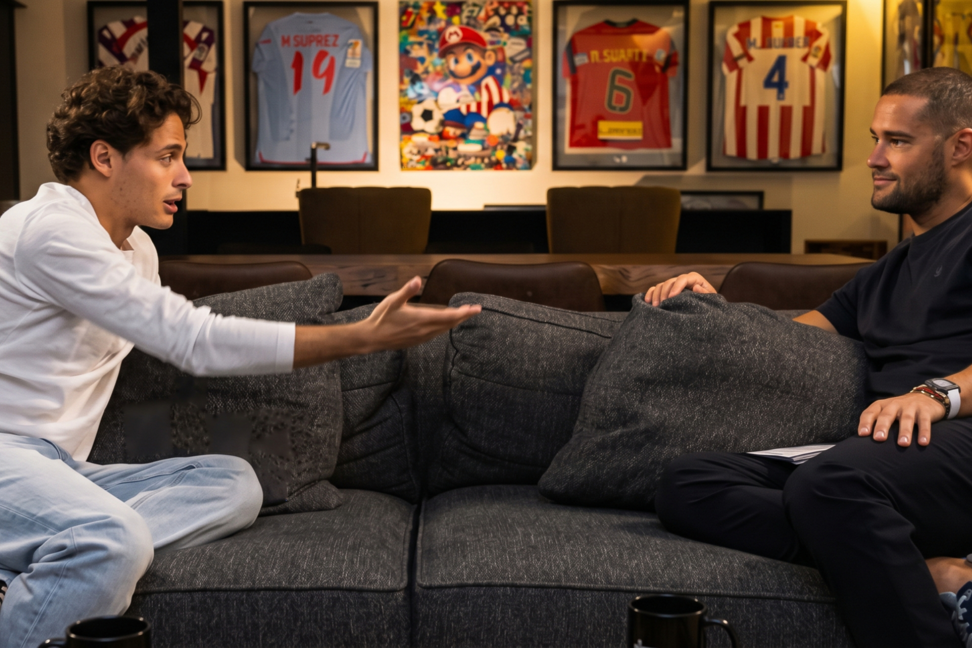 Imagen de la conversión con Roro Riquelme en el Podcast, El Camino de Mario. MARCA