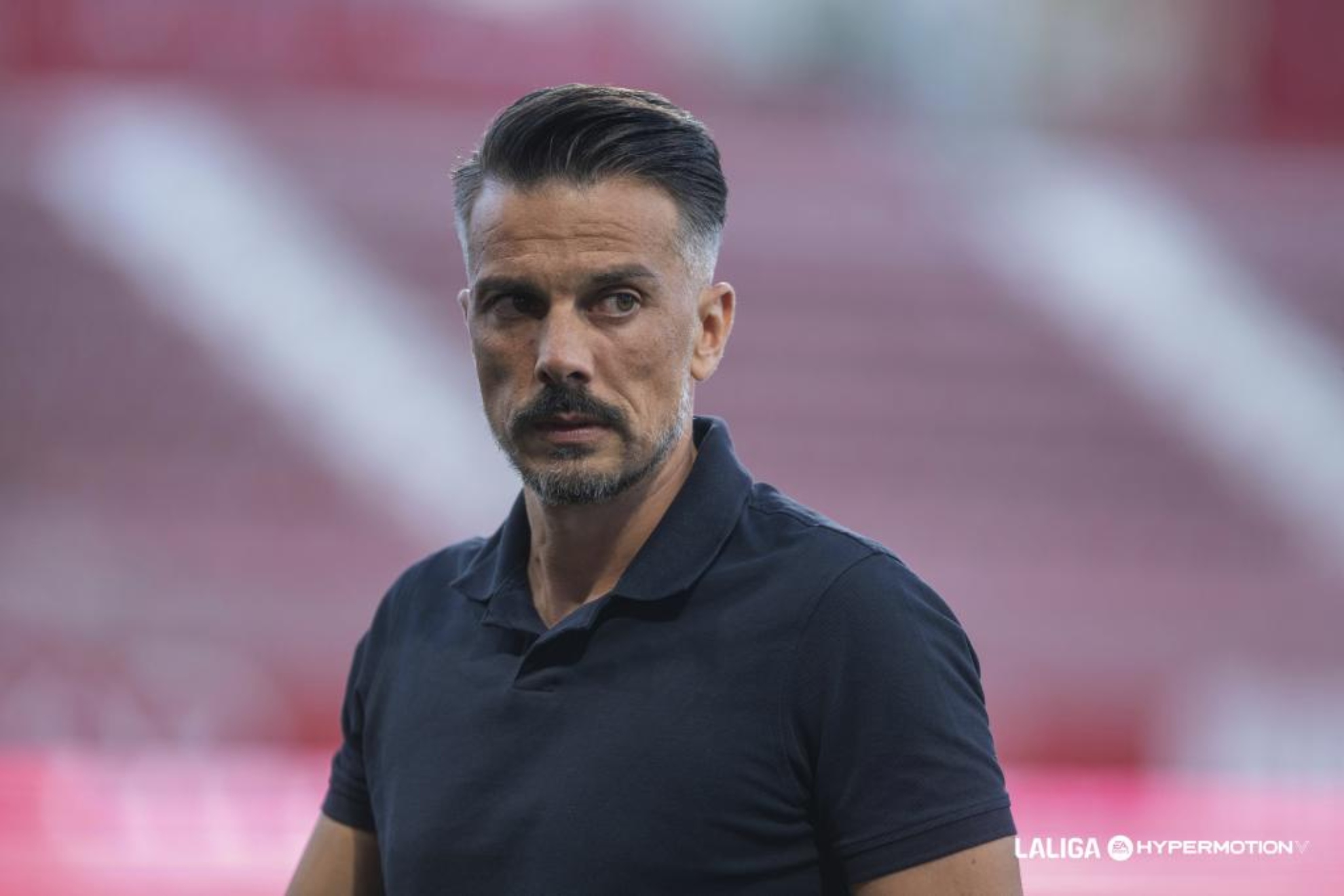 Rubén de la Barrera, antes de un partido. LALIGA