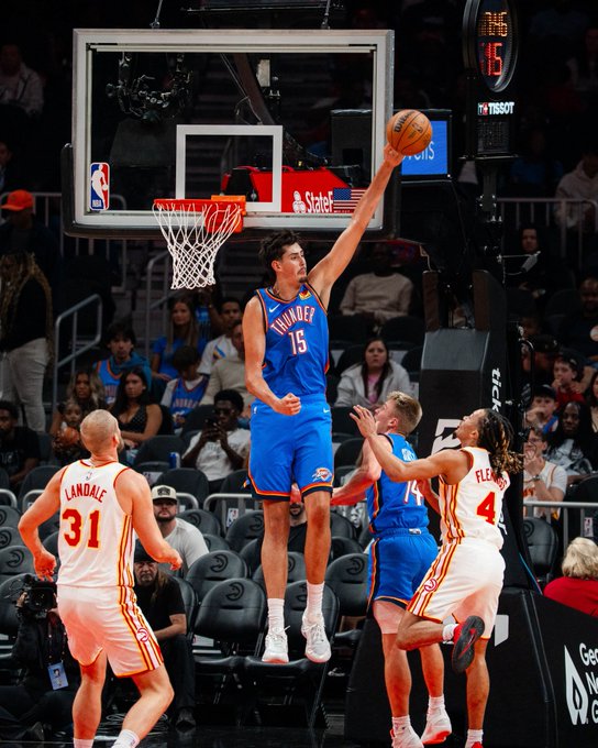Aday Mara, más allá de lo esperado en la NBA: su talento y alcance de 2,97 causan estragos Thunder