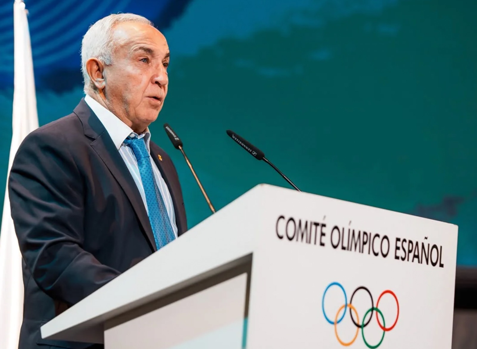 Alejandro Blanco en la Asamblea General. FIP