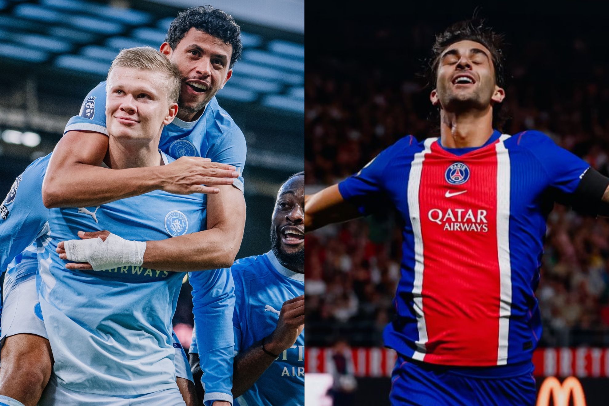 Manchester City vs PSG