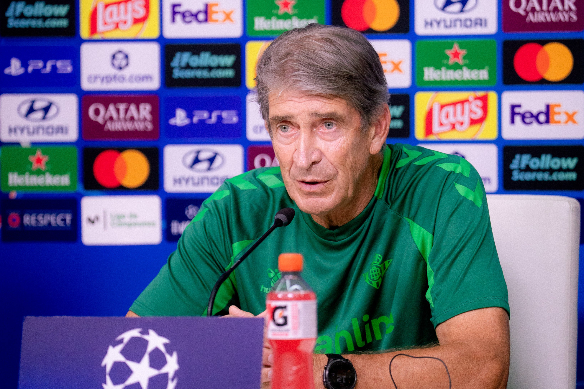 Pellegrini, en rueda de prensa REAL BETIS