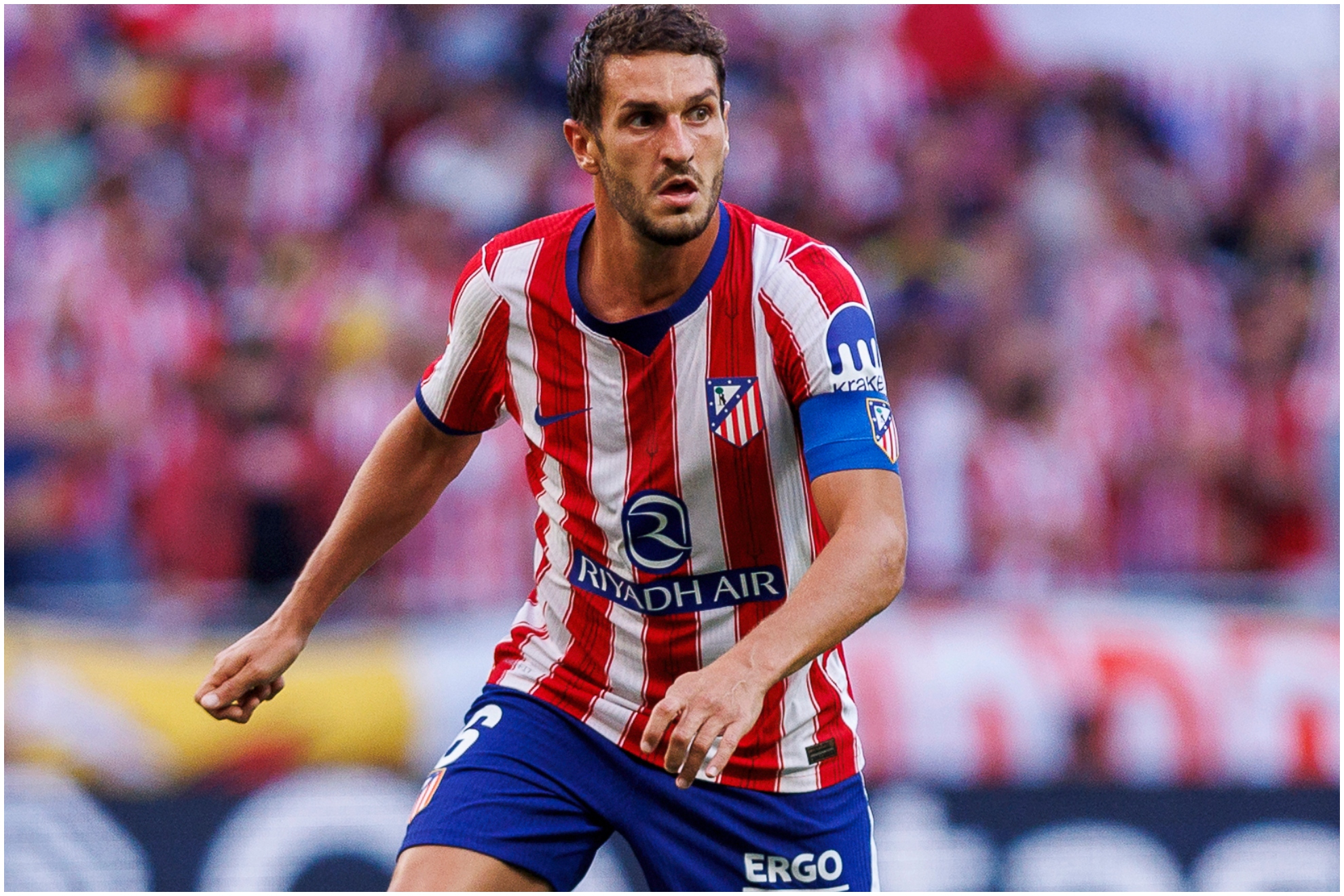 Koke en una imagen de esta temporada. APO CABALLERO