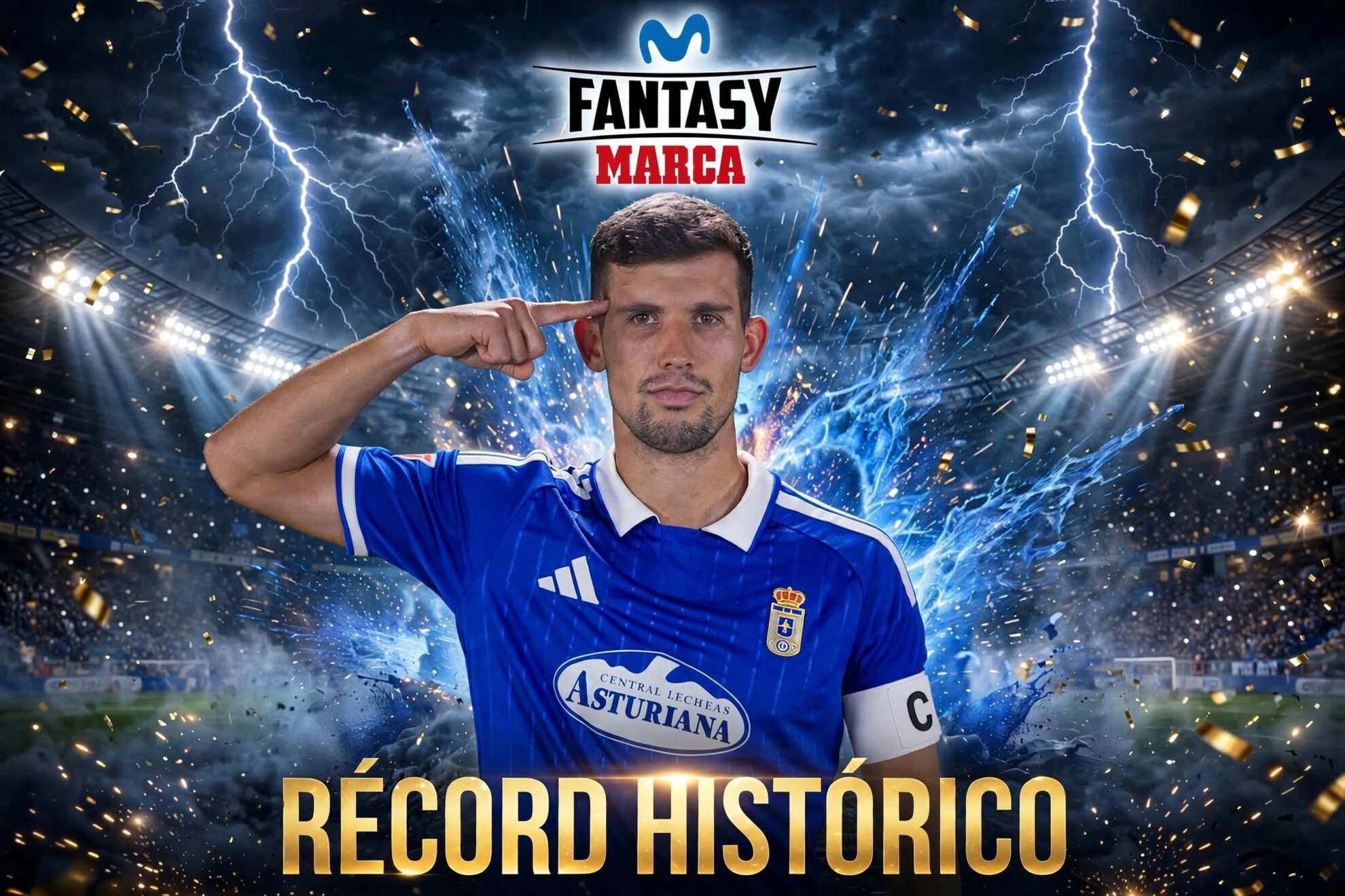 El defensa del Oviedo hizo doblete ante el Eibar.