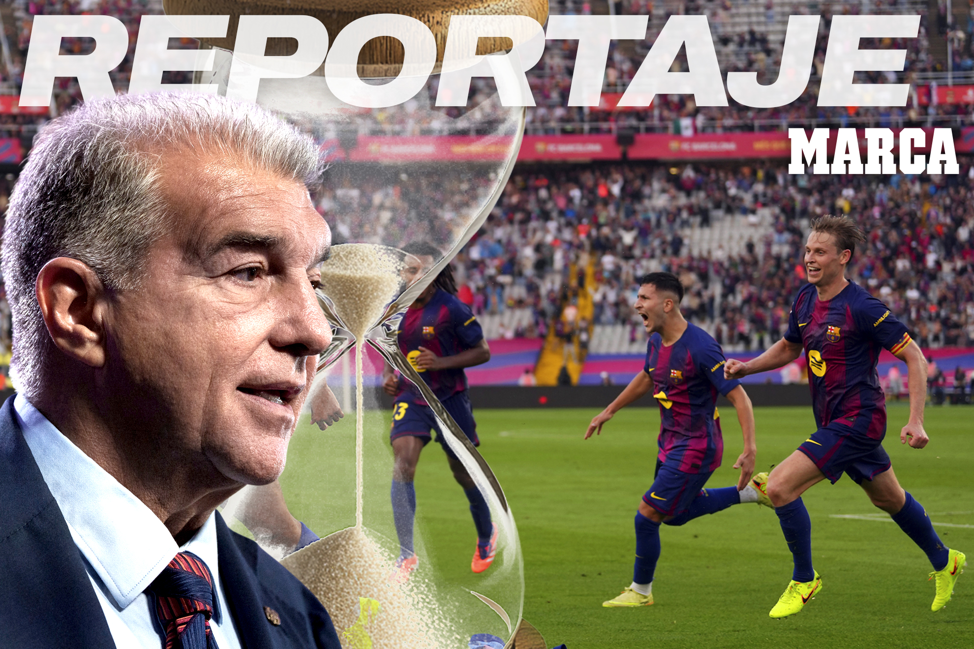 Reportaje MARCA sobre la situación financiera del FC Barcelona.