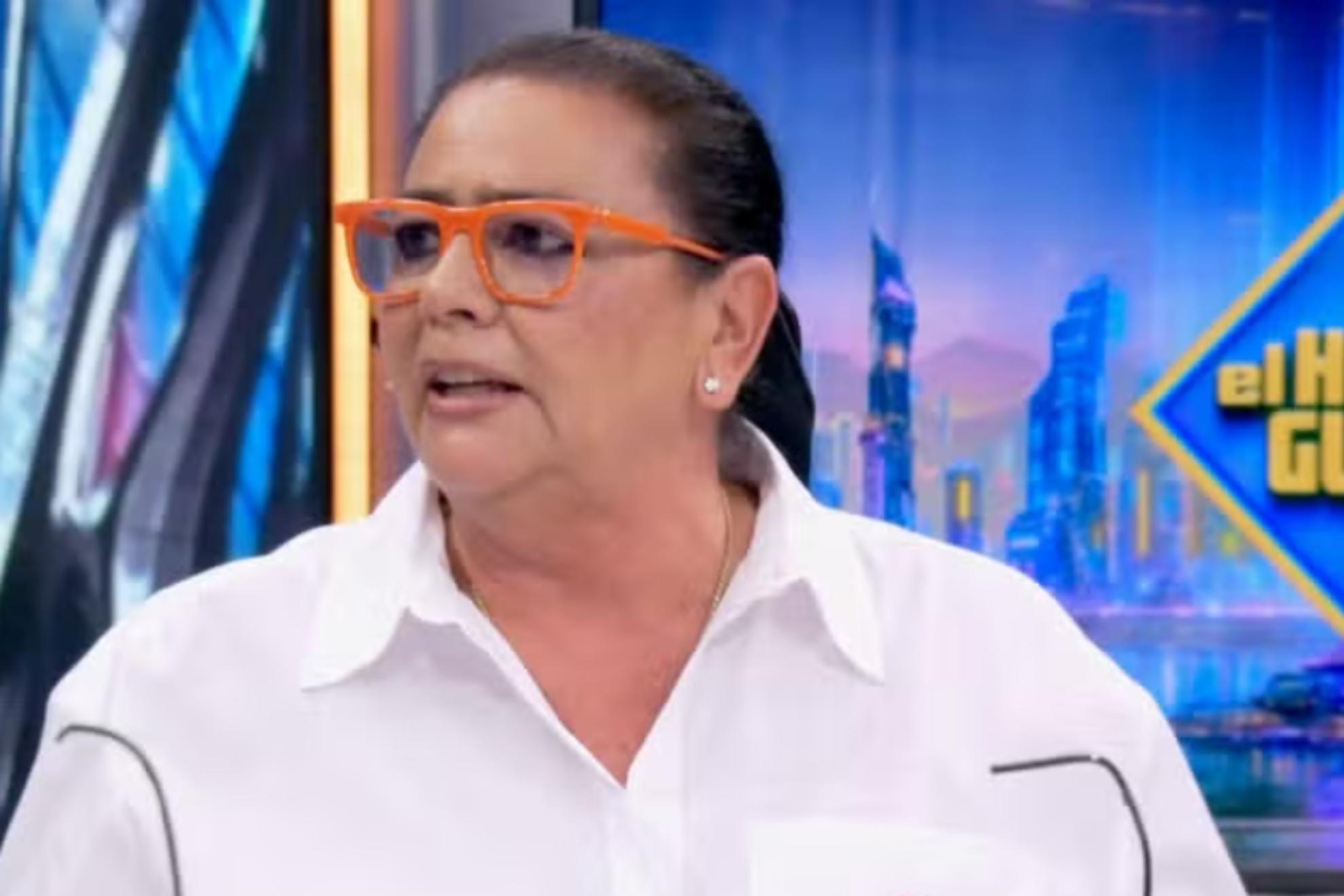 María del Monte, este martes, durante su visita a 'El Hormiguero'. 7YACCIÓN